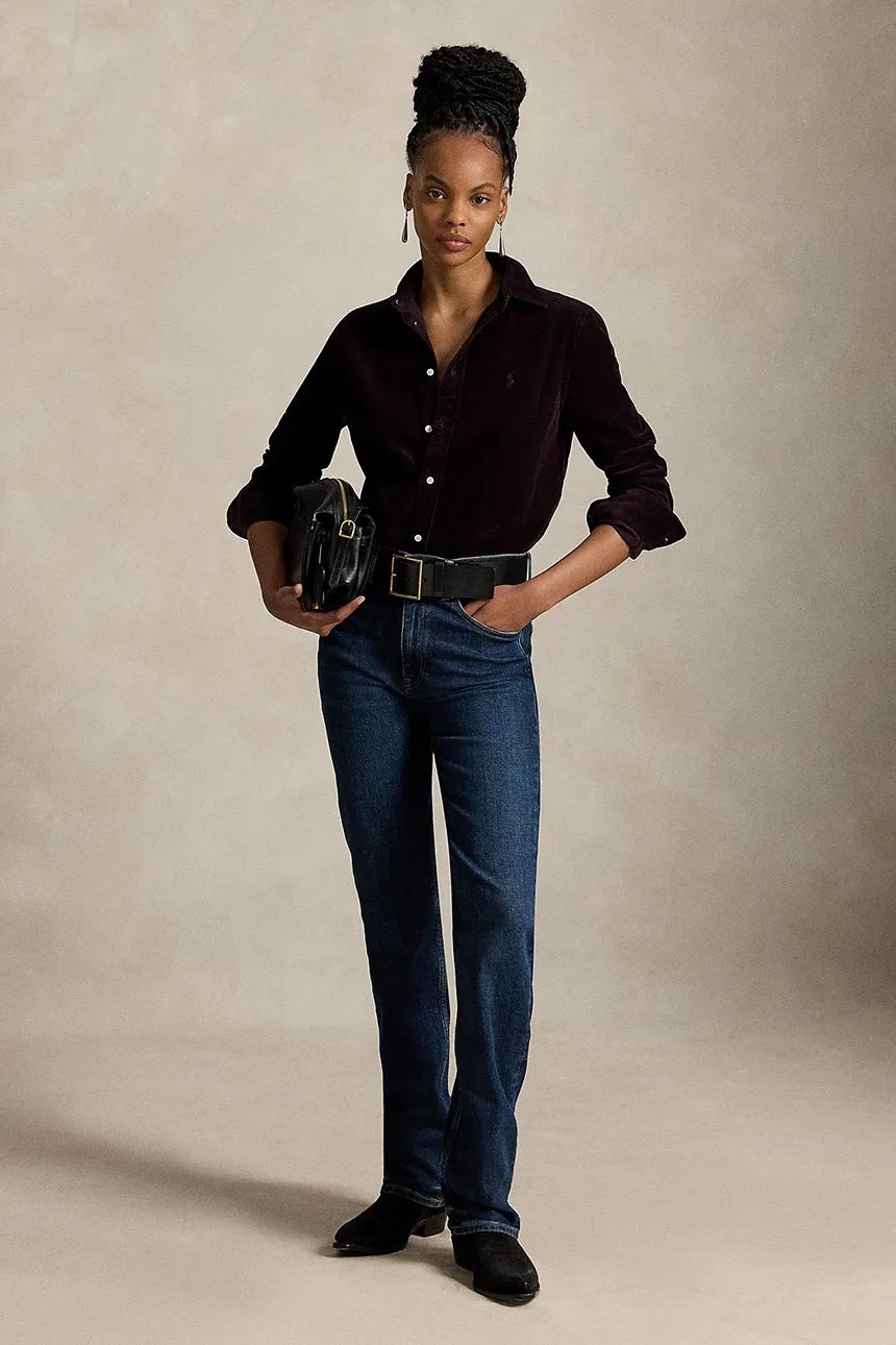 Camicia da donna in cotone<BR/> 211A93203 012 RALPH LAUREN