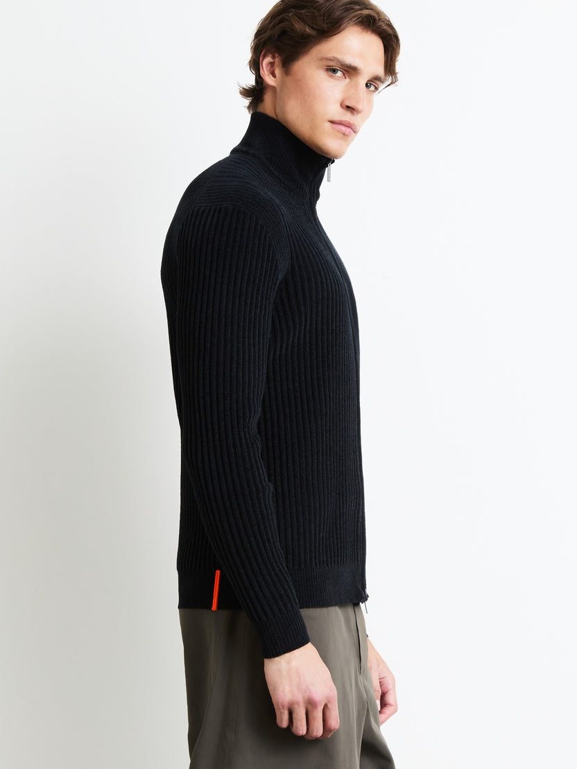Velvet Rave Full Zip Knit<BR/> W26139 11 RRD