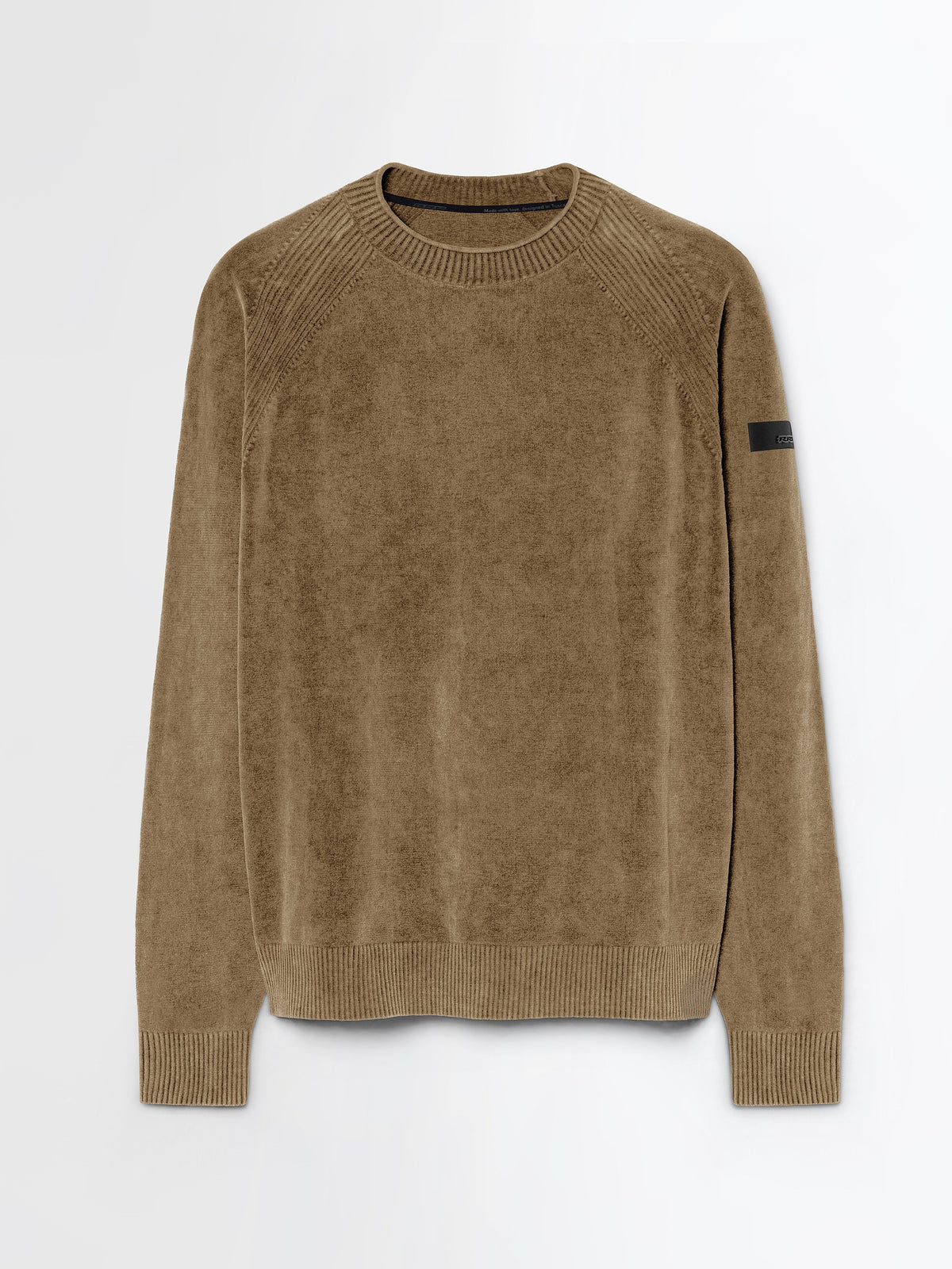 Velvet Techno Wash Round Knit<BR/> W26153 84 RRD