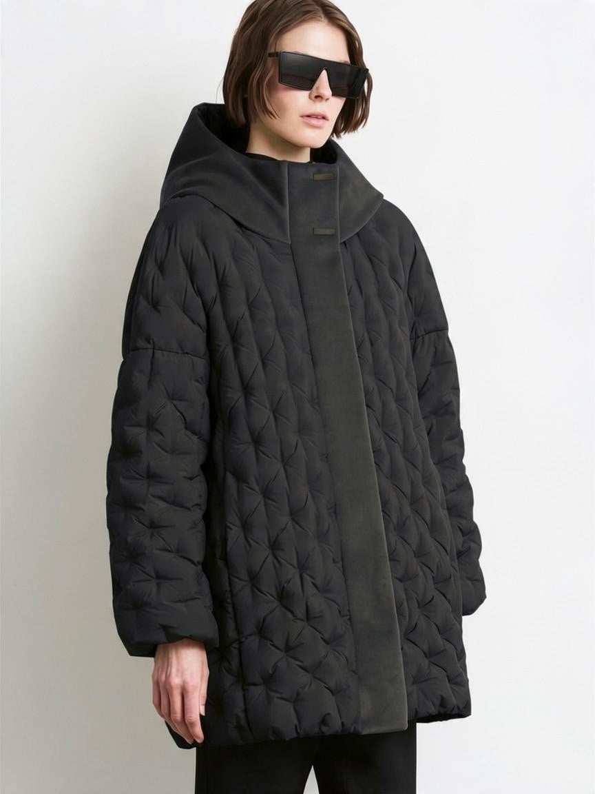 Dot Parka Over Wom Jkt<BR/> W26539 10 RRD