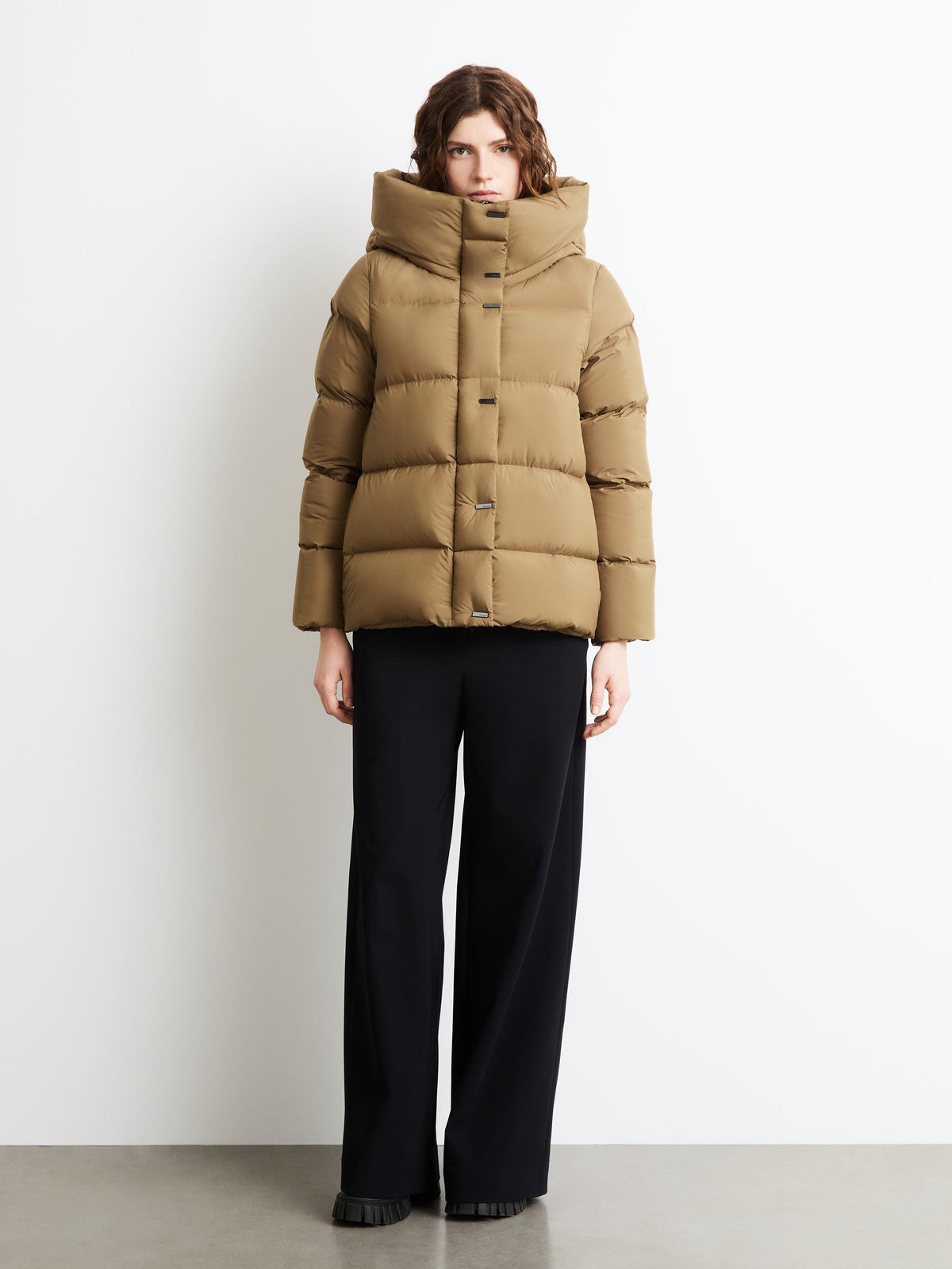 Puffy Tubic 14 Hood Wom Jkt<BR/> W26545 84 RRD