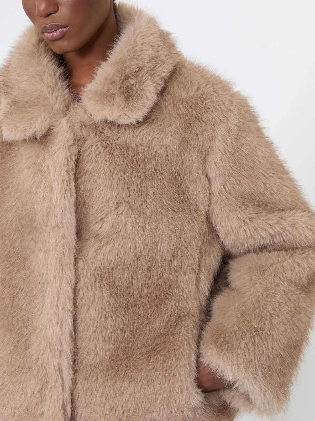 'S MAX MARA Cappotto corto dalla texture soffice SMMALCE 001 S MAX MARA