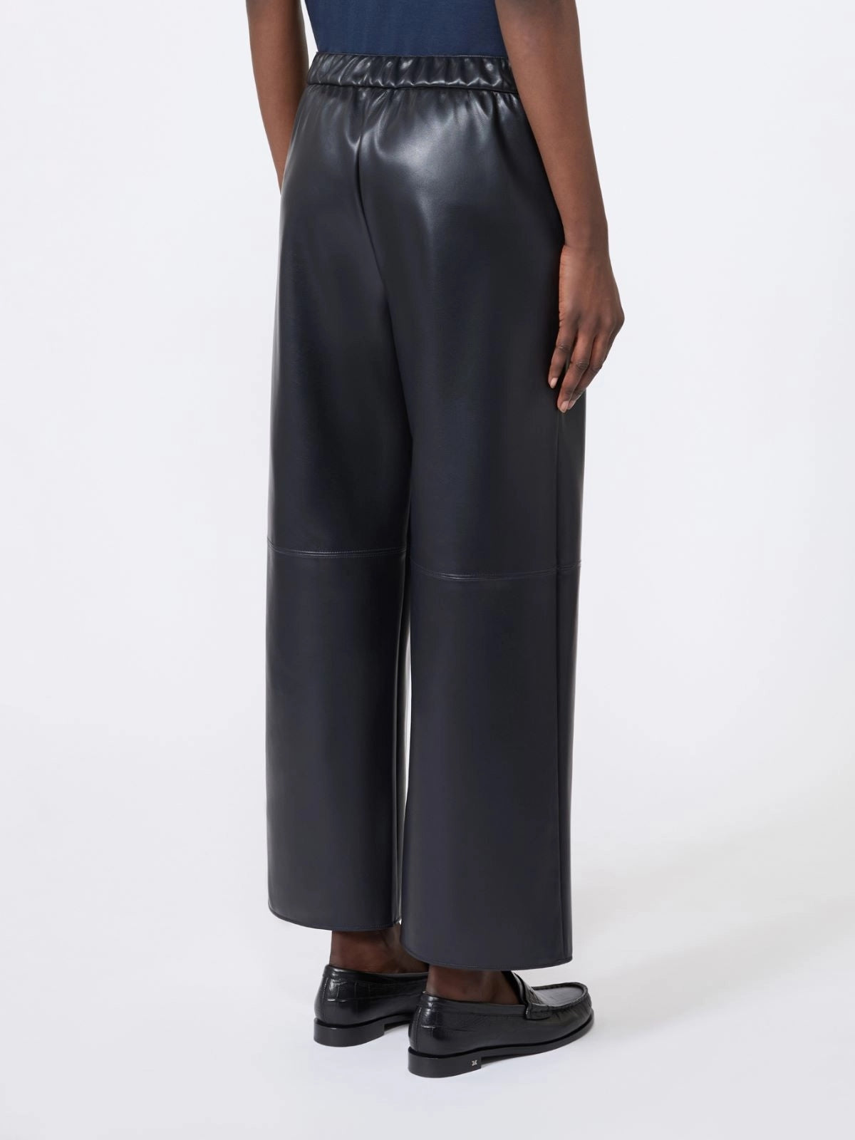 'S MAX MARA Pantalone in jersey spalmato SMMAMATI 004 S MAX MARA