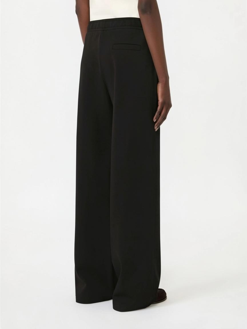 'S MAX MARA Pantalone ampio in jersey double SMMBALI 005 S MAX MARA