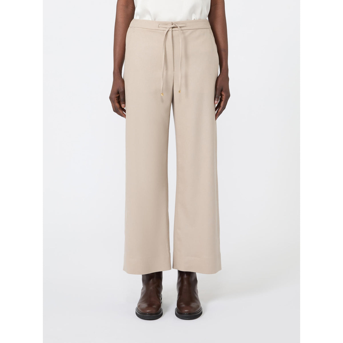 'S MAX MARA Pantalone jogging in lana stretch SMMFLORIA 018 S MAX MARA
