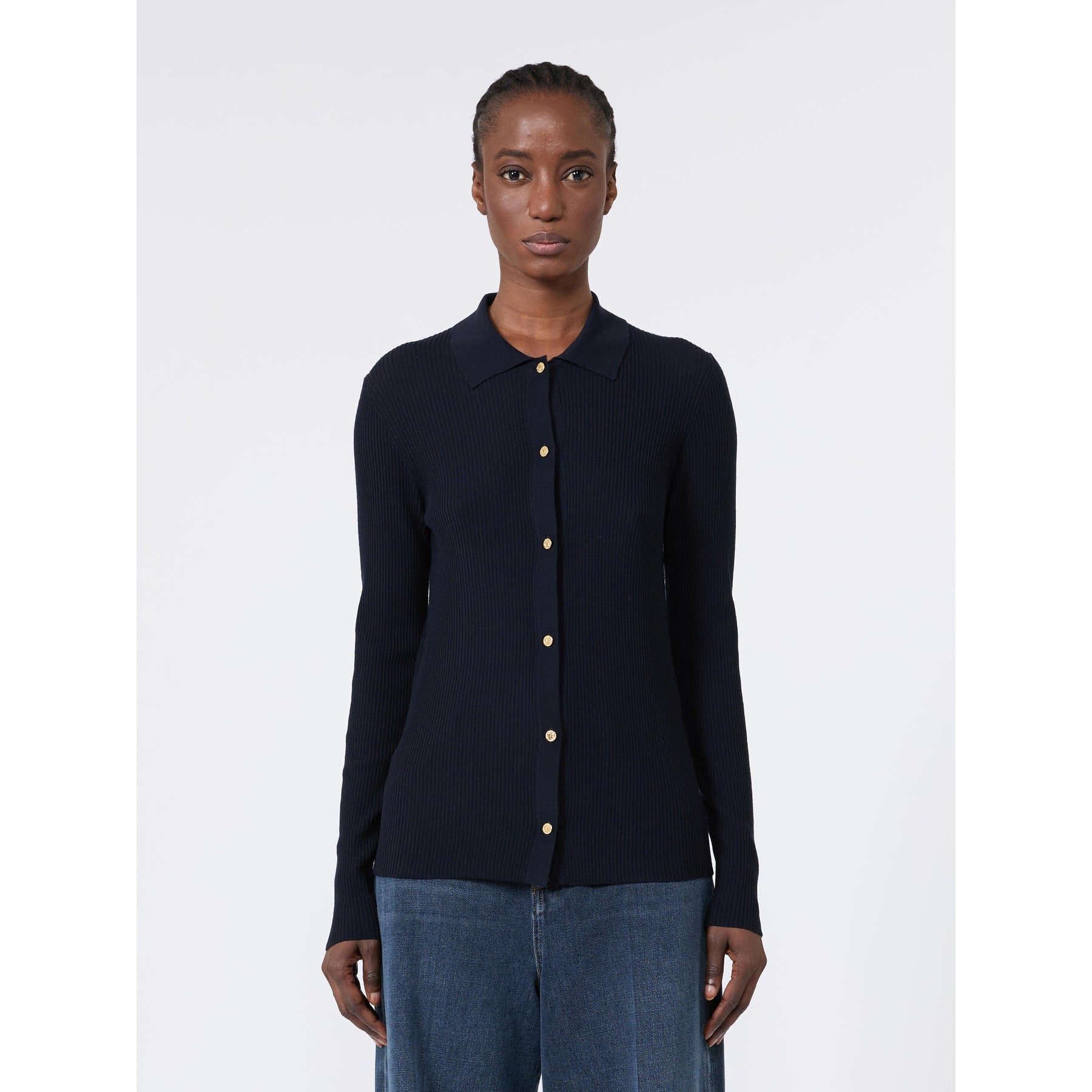 'S MAX MARA Cardigan in pura lana SMMLIMONE 006 S MAX MARA