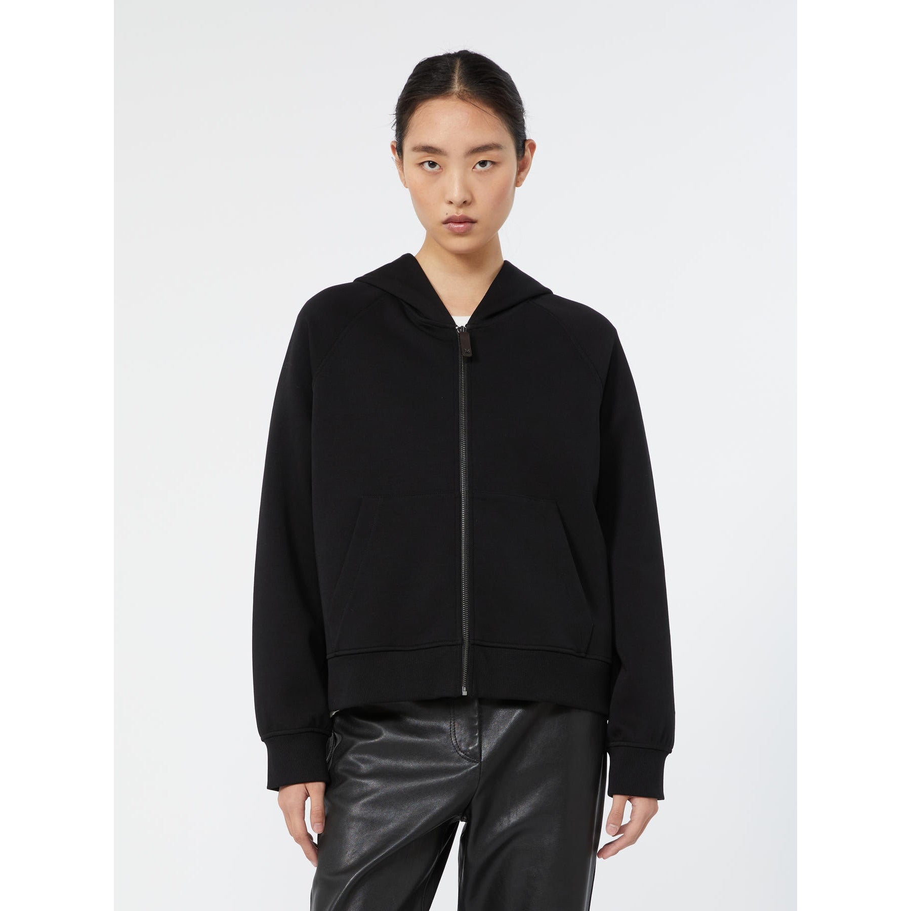 'S MAX MARA Felpa in misto cotone con cappuccio SMMMAREA 005 S MAX MARA