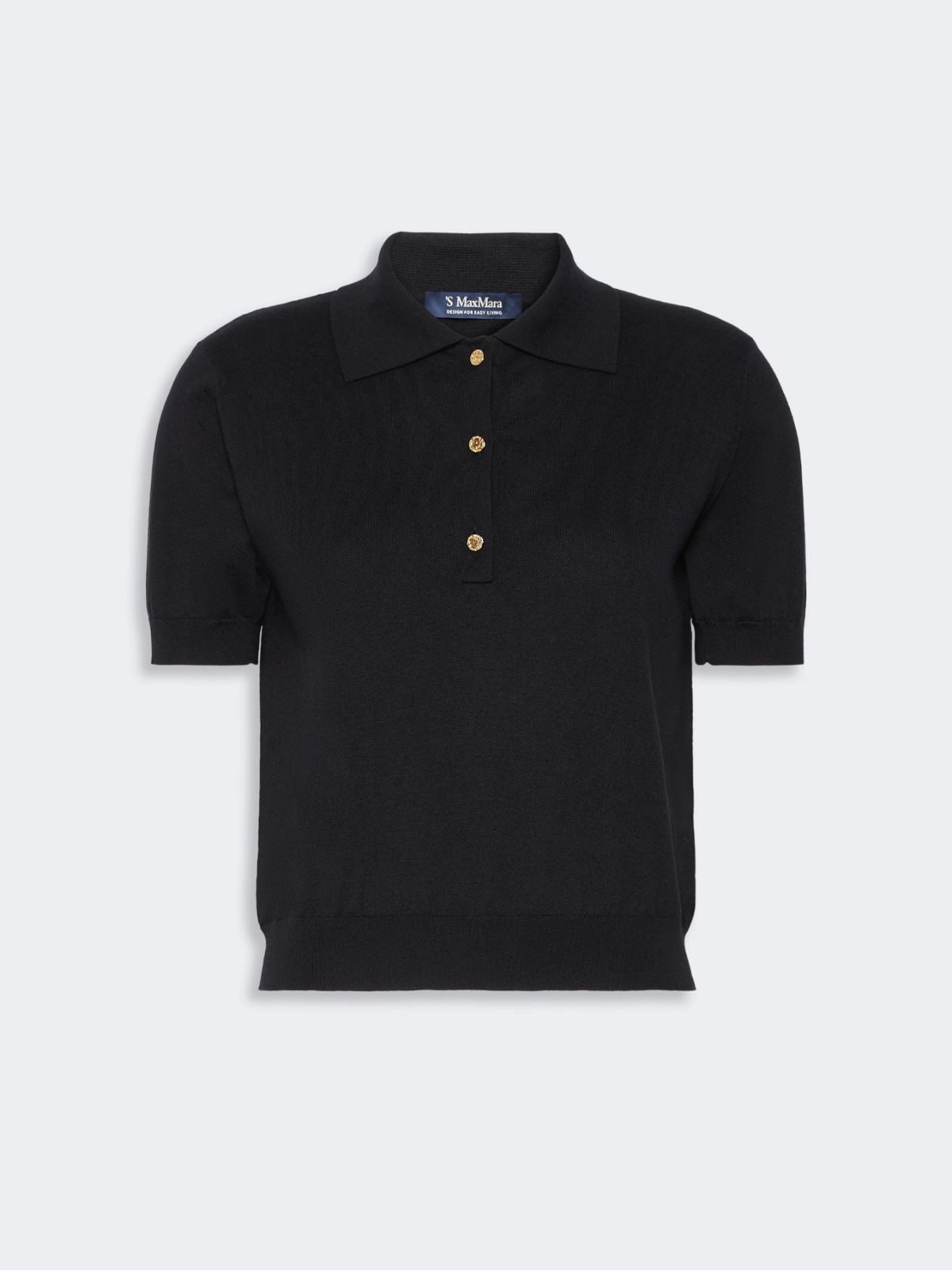'S MAX MARA Polo in filato di cotone, seta e cachemire SMMPOMPOSA 007 S MAX MARA