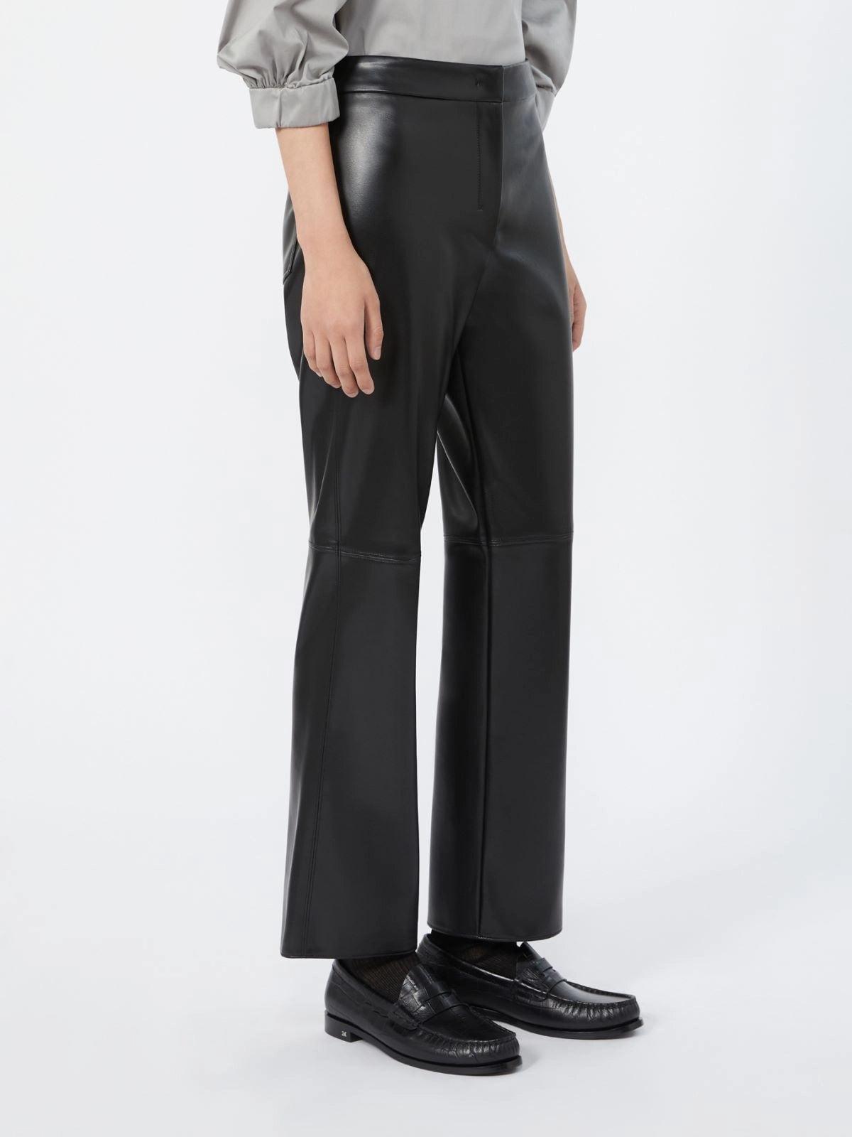 'S MAX MARA Pantalone slim fit in jersey spalmato SMMSUBLIME 006 S MAX MARA
