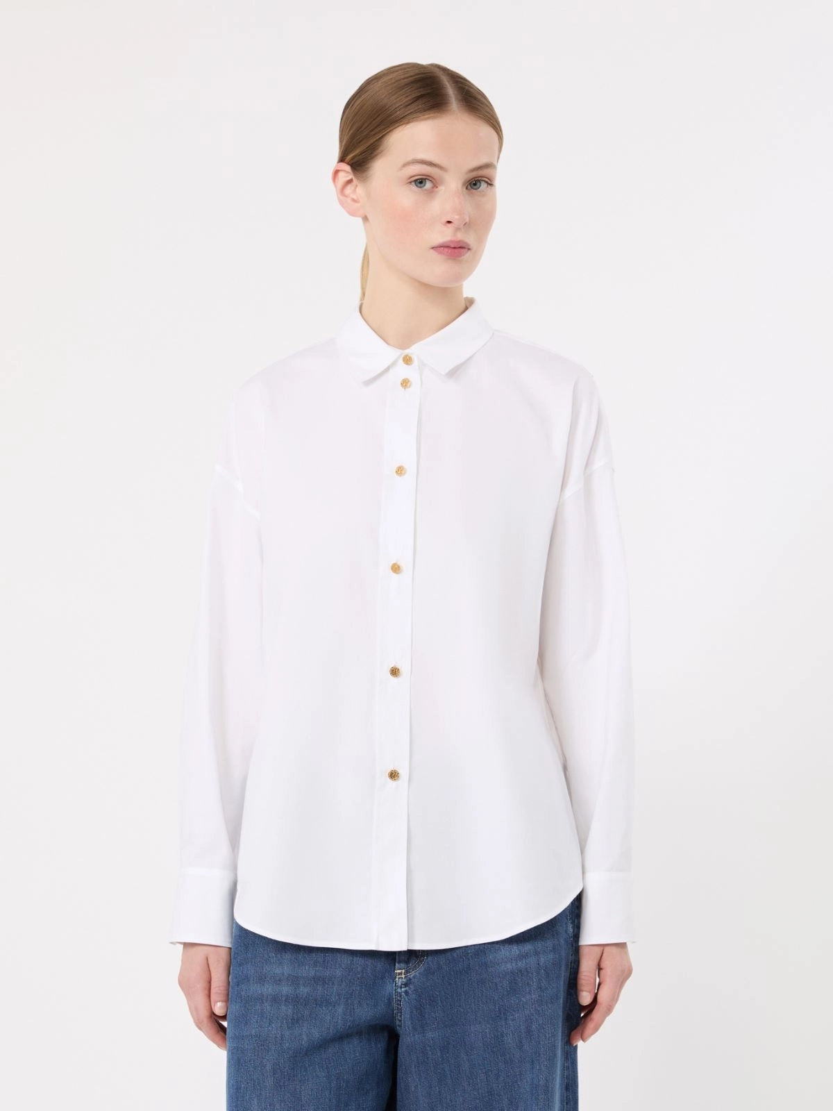 'S MAX MARA Camicia in Oxford di cotone SMMVOLONTA 002 S MAX MARA