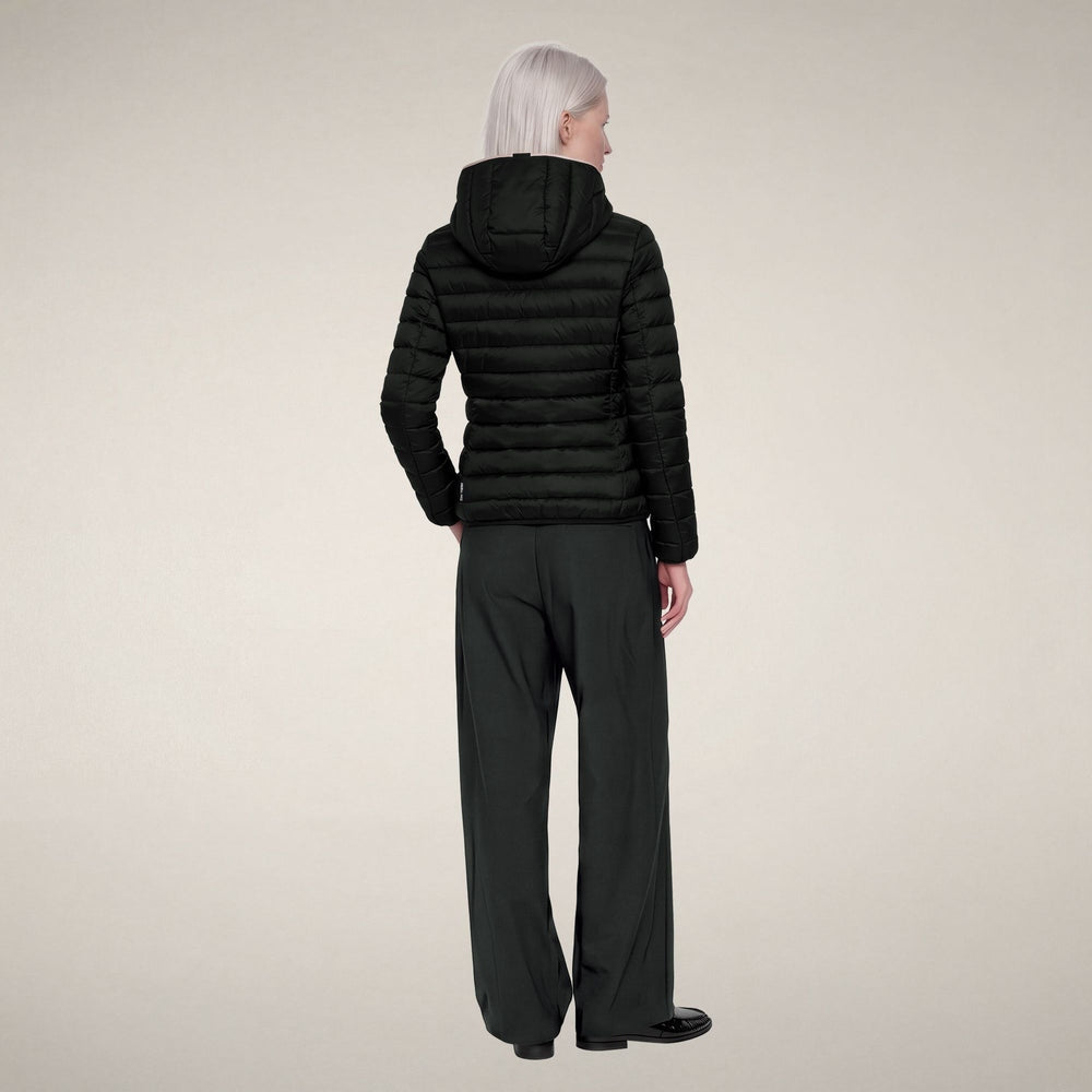 Piumino donna mod. Alexis nero<BR/> D33620W 10000 SAVE THE DUCK