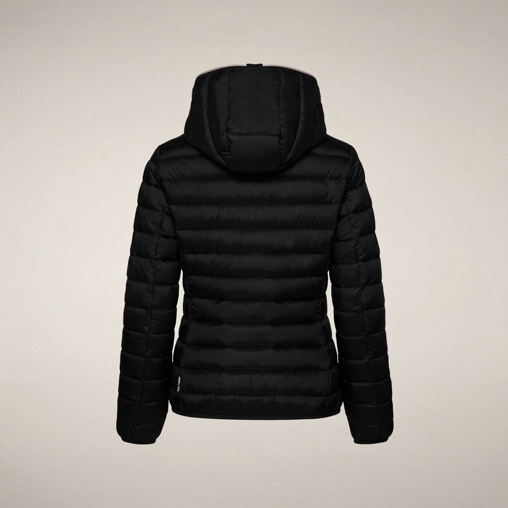 Piumino donna mod. Alexis nero<BR/> D33620W 10000 SAVE THE DUCK