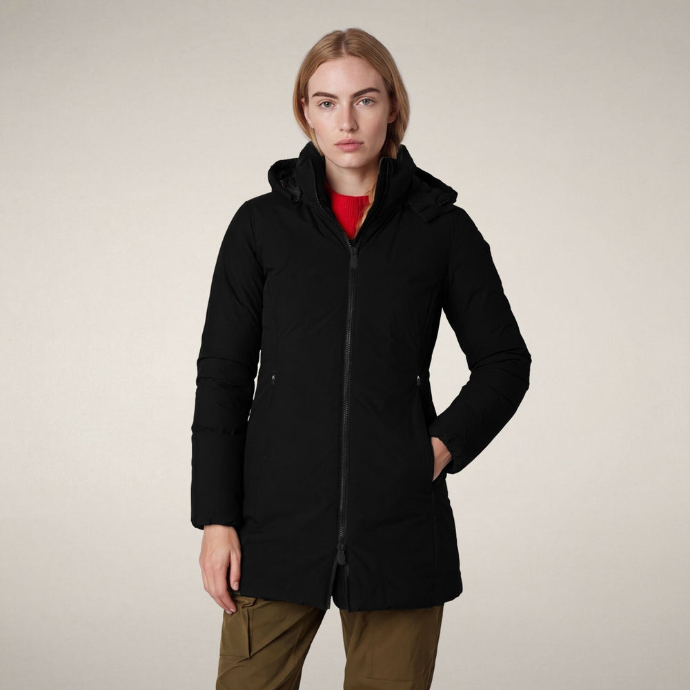 Piumino donna mod. Rachel nero<BR/> D40060W 10000 SAVE THE DUCK