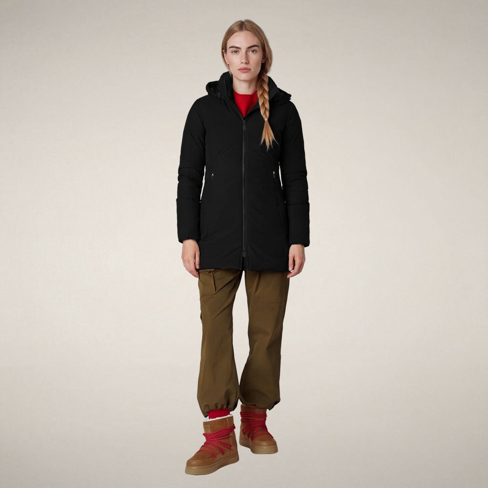 Piumino donna mod. Rachel nero<BR/> D40060W 10000 SAVE THE DUCK
