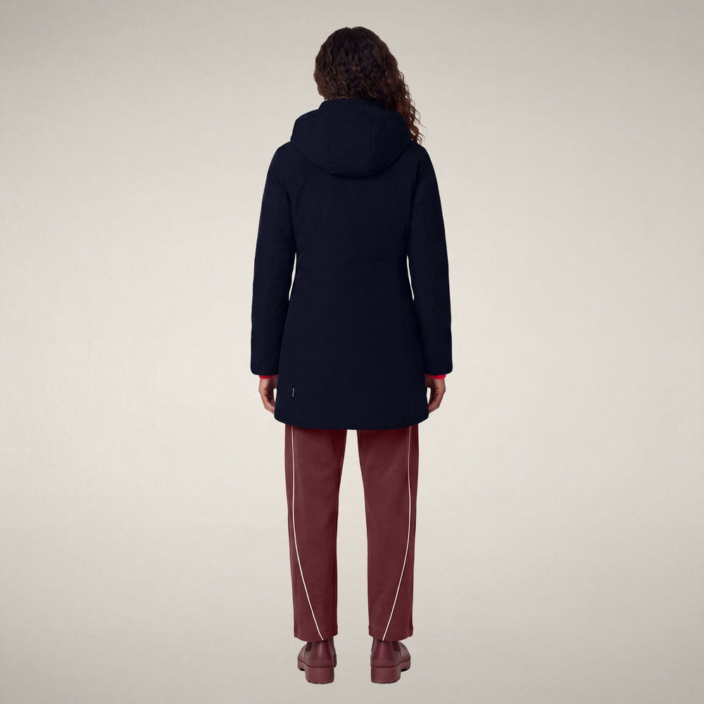 Parka donna mod. Rachel blu navy<BR/> D40060W 90000 SAVE THE DUCK