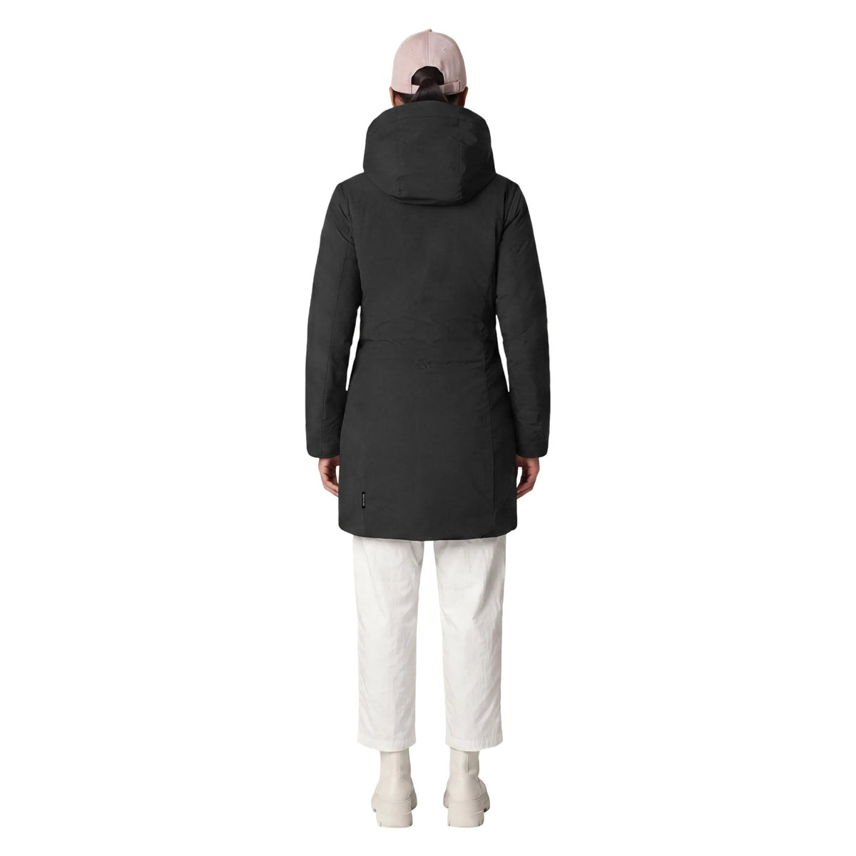 PIUMINO LUNGO SAVE THE DUCK CON CAPPUCCIO LEYLA<BR/> D45430W 10000 SAVE THE DUCK