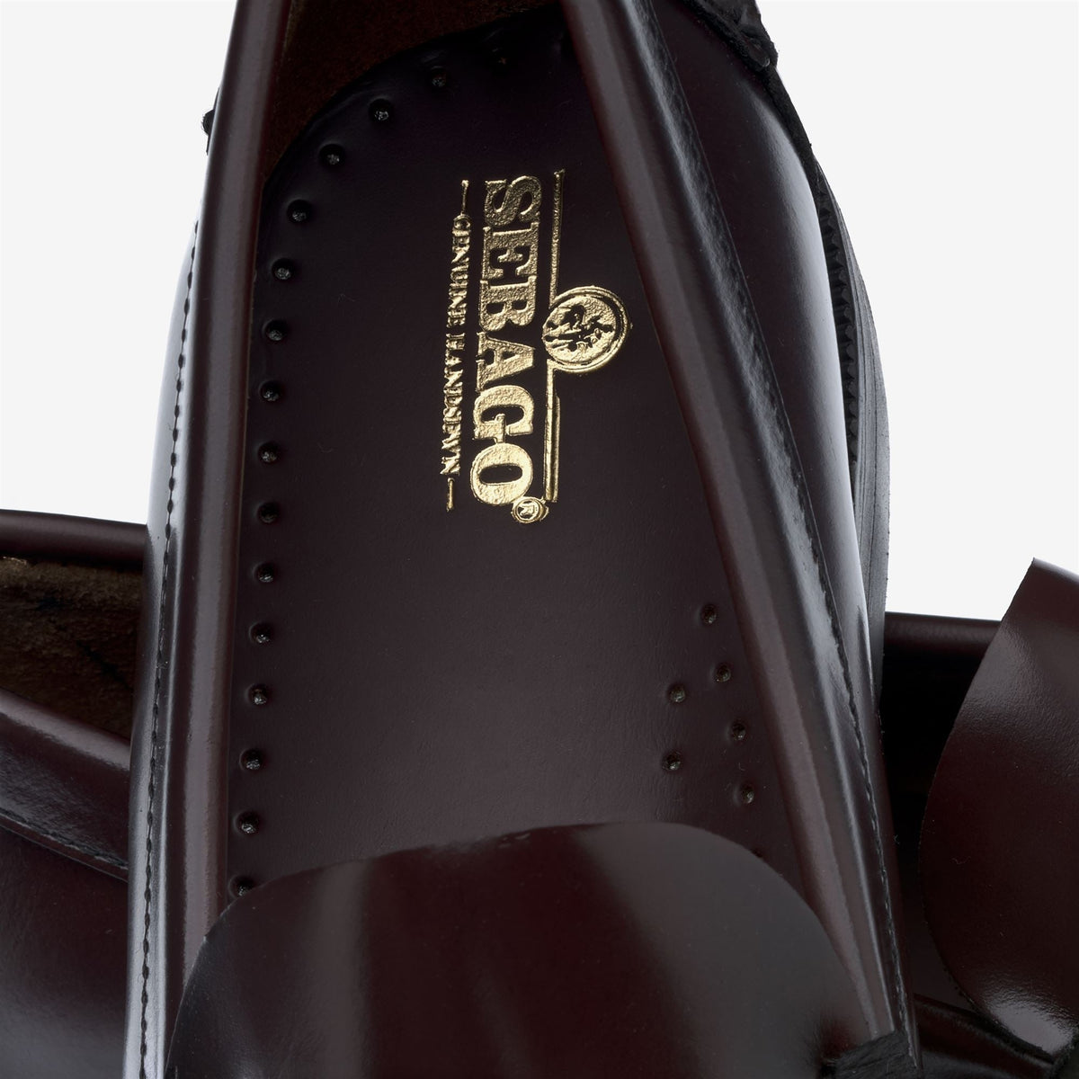 Mocassino Sebago senza lacci in pelle marrone da donna 7001530 COFFEE SEBAGO