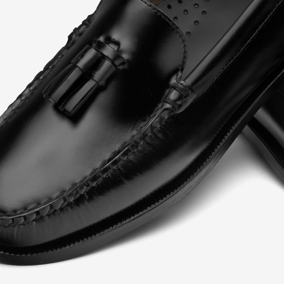 CLASSIC WILL WOMAN<BR/>Mocassino Sebago in pelle nero da donna 7001560 BLACK SEBAGO