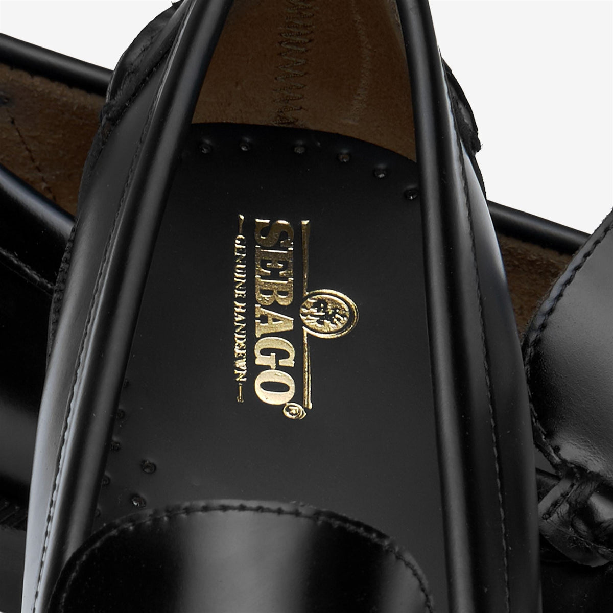 CLASSIC WILL WOMAN<BR/>Mocassino Sebago in pelle nero da donna 7001560 BLACK SEBAGO