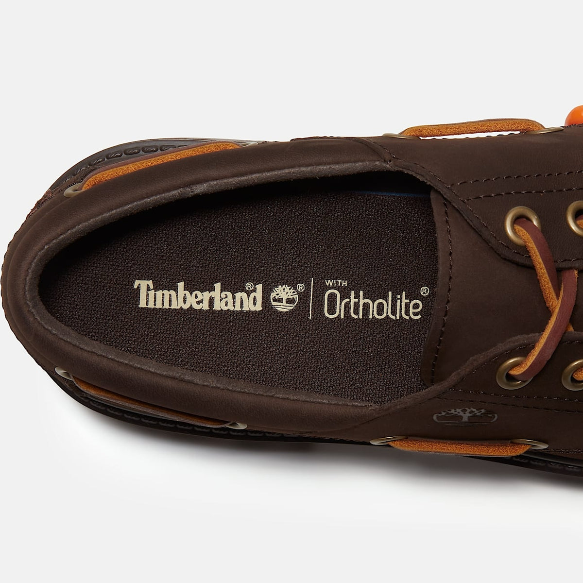 Scarpa da Barca con Plateau Stone Street da Donna in marrone scuro<BR/> TB0A2GVF W071 TIMBERLAND