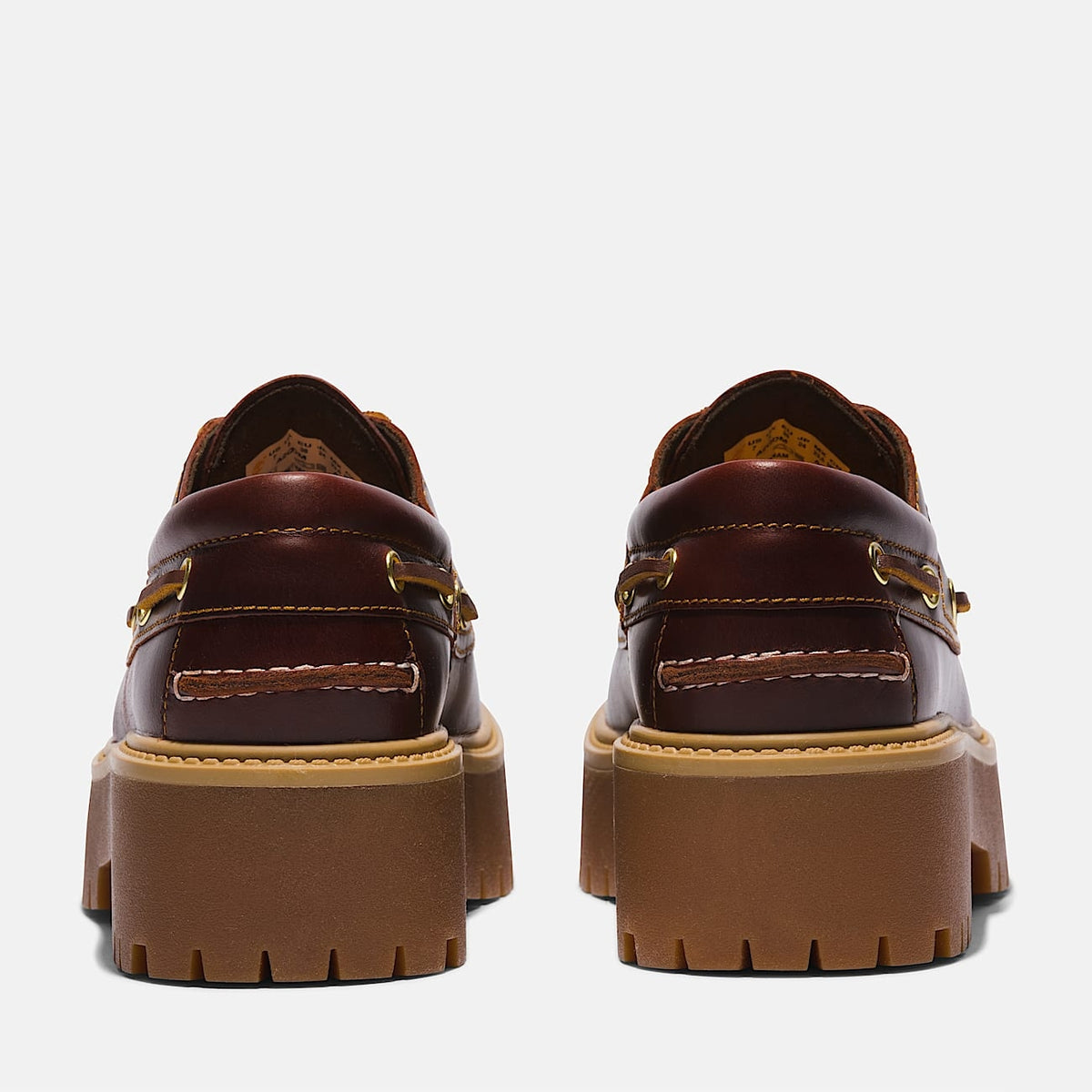 Scarpa da Barca con Plateau Stone Street da Donna in marrone TB0A2QDM D571 TIMBERLAND