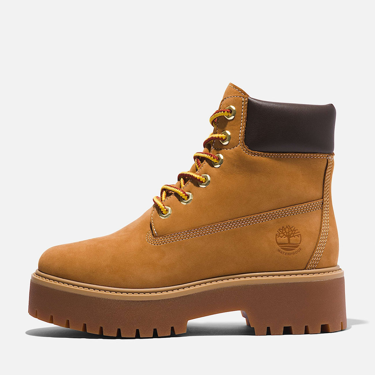 Stivale Impermeabile con Plateau Stone Street 6-Inch da Donna in giallo TB1A5RJD 2311 TIMBERLAND