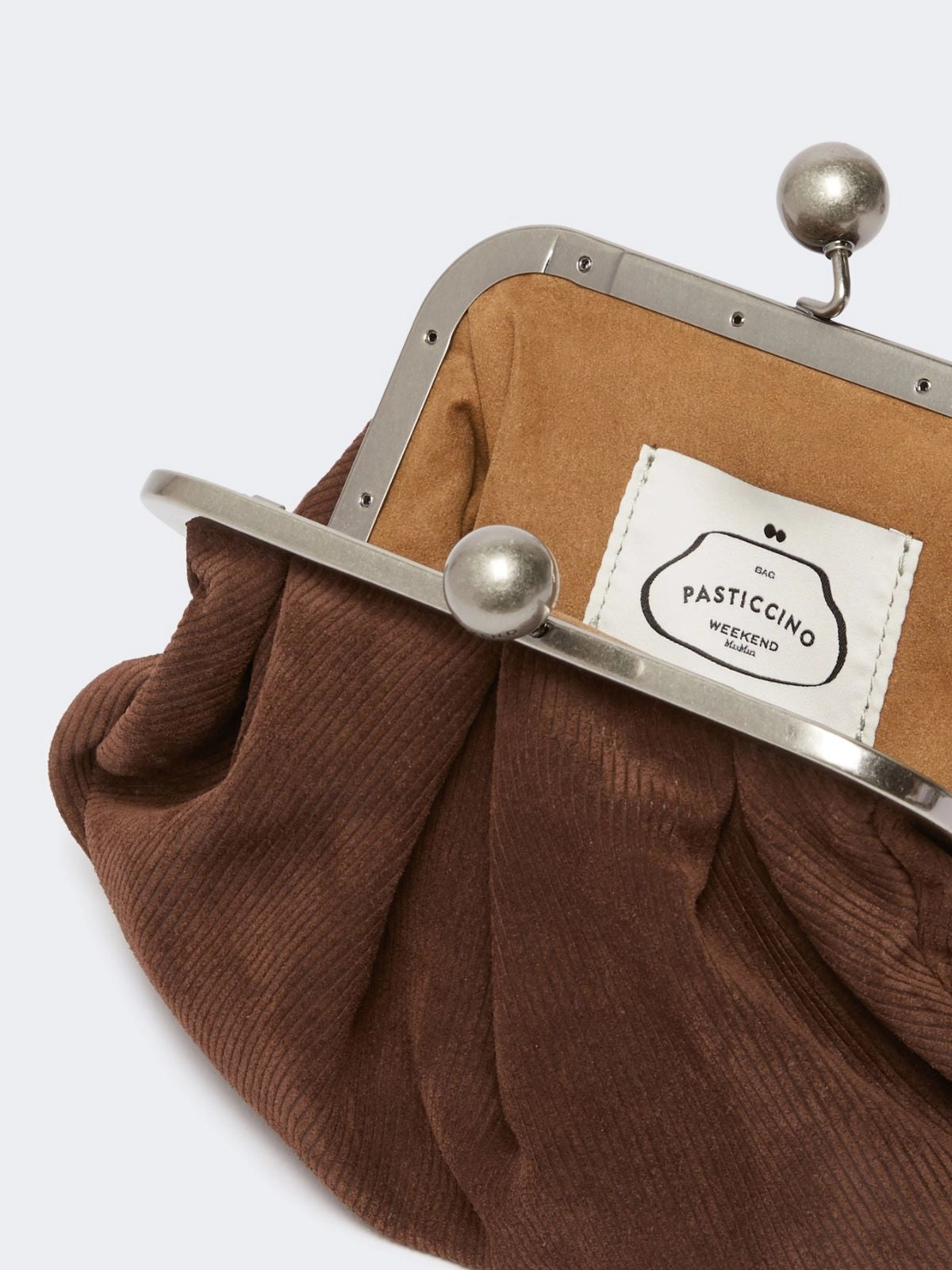 Pasticcino Bag small in crosta su vitello - CIOCCOLATO WKANERINE 001 WEEKEND