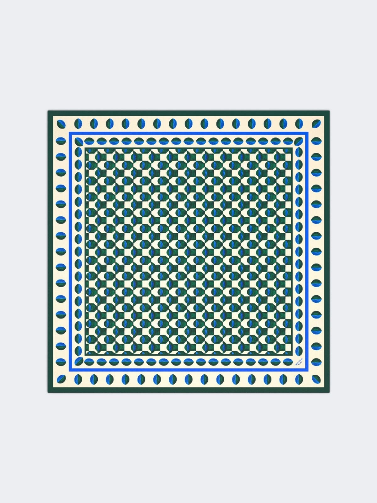 WEEKEND Foulard in seta stampata - VERDE SCURO WKAONESTO 002 WEEKEND