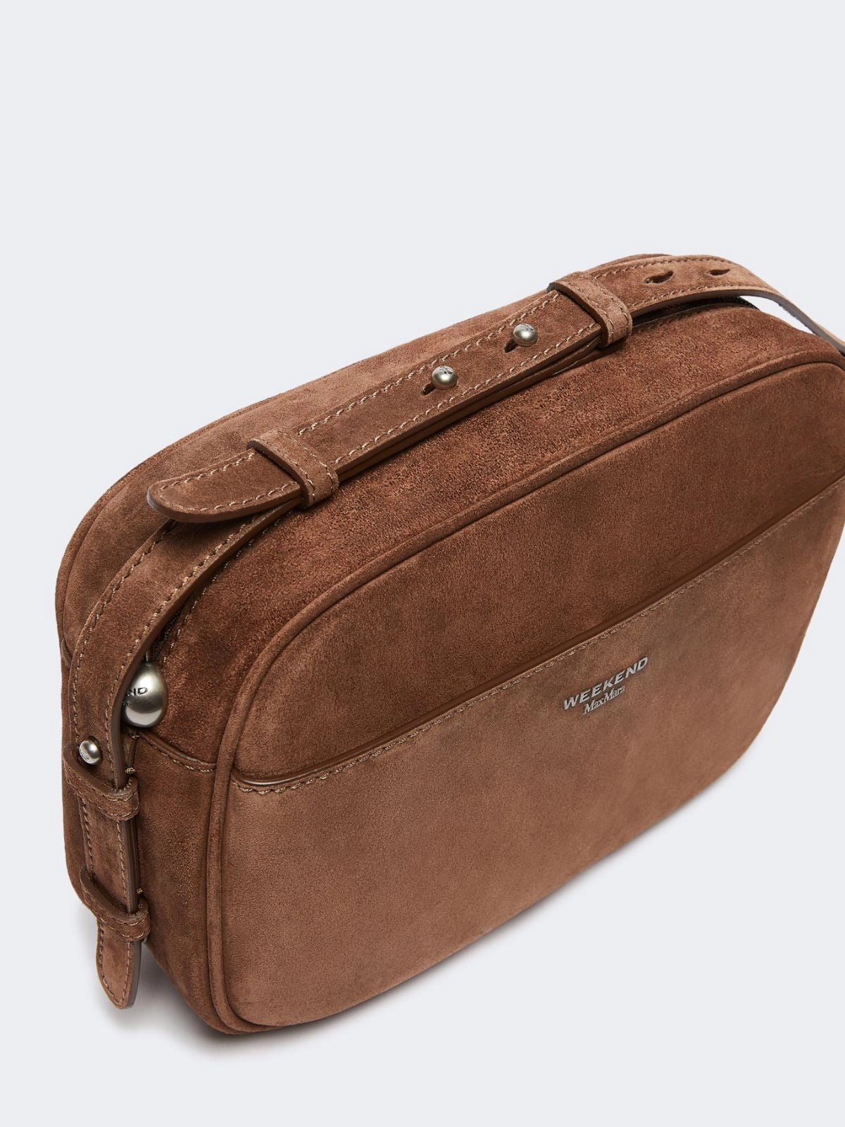 Camera bag Daily Casual in suede - CIOCCOLATO WKAPOTENZA 001 WEEKEND