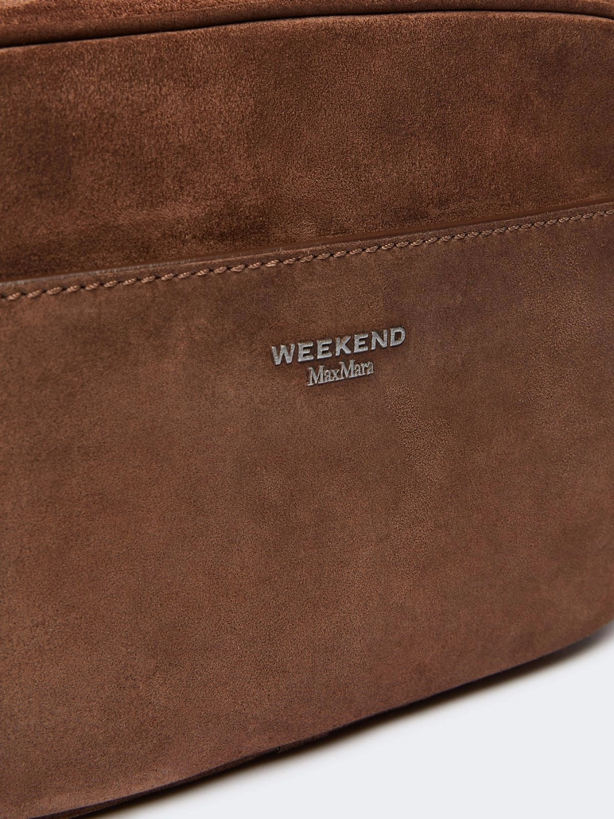 Camera bag Daily Casual in suede - CIOCCOLATO WKAPOTENZA 001 WEEKEND