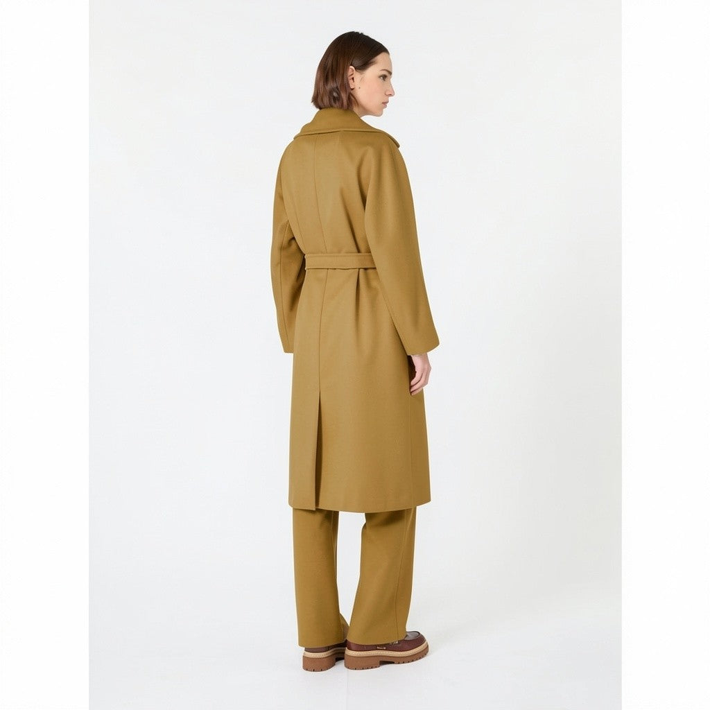 WEEKEND Cappotto in drap di cachemire - CAMMELLO WKDCASCIA 011 WEEKEND