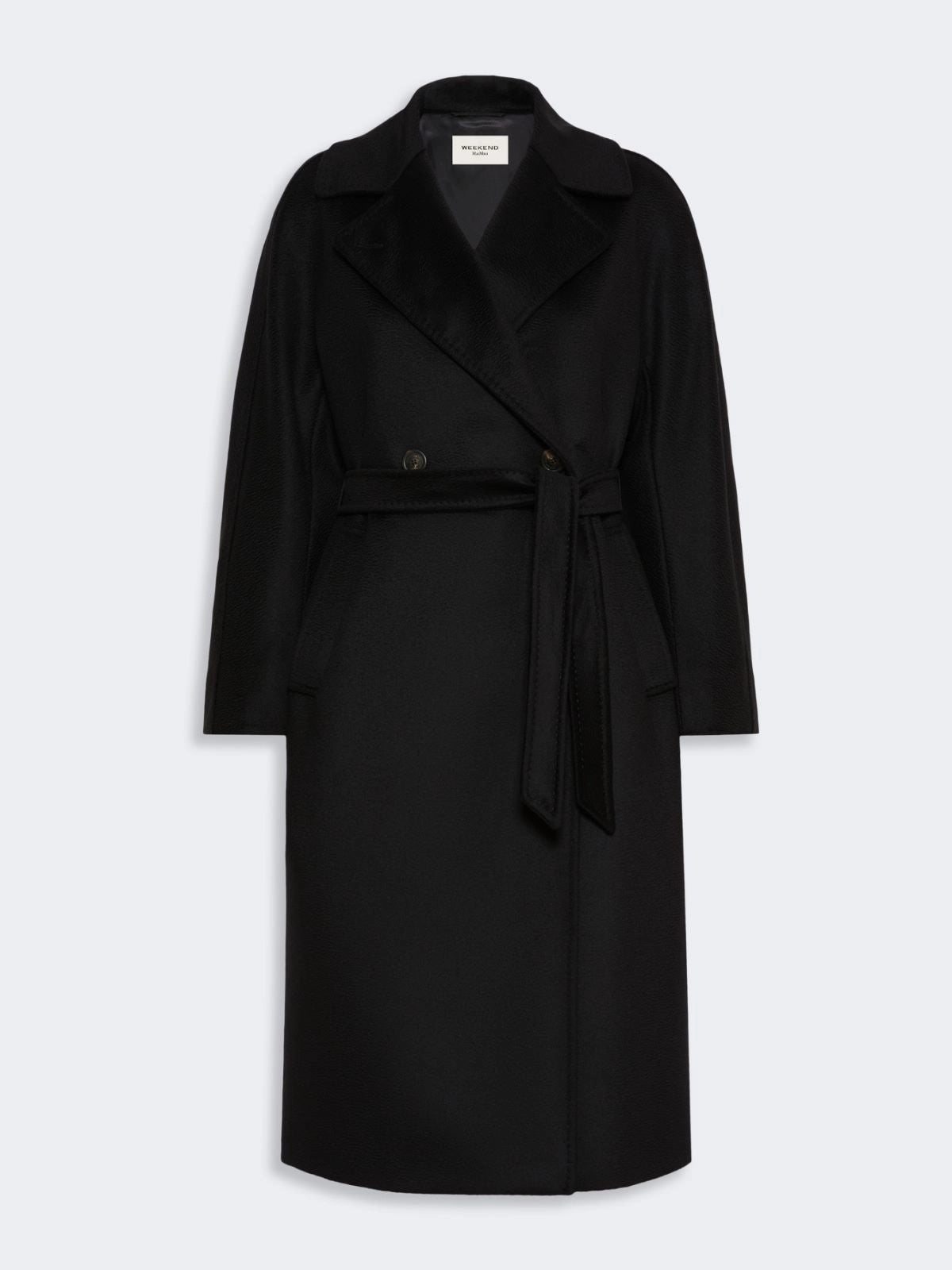 WEEKEND Resina Cappotto doppiopetto in lana - NERO WKDRESINA 013 WEEKEND