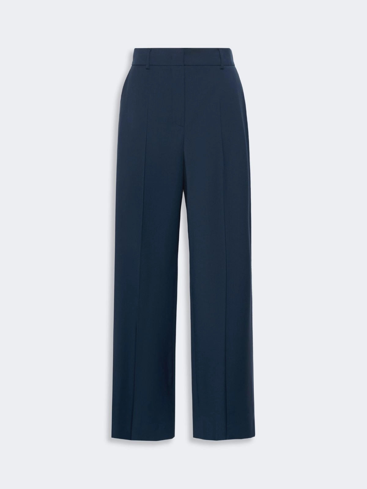 weekend Pantalone palazzo in lana stretch - BLU WKDVISIVO 001 WEEKEND