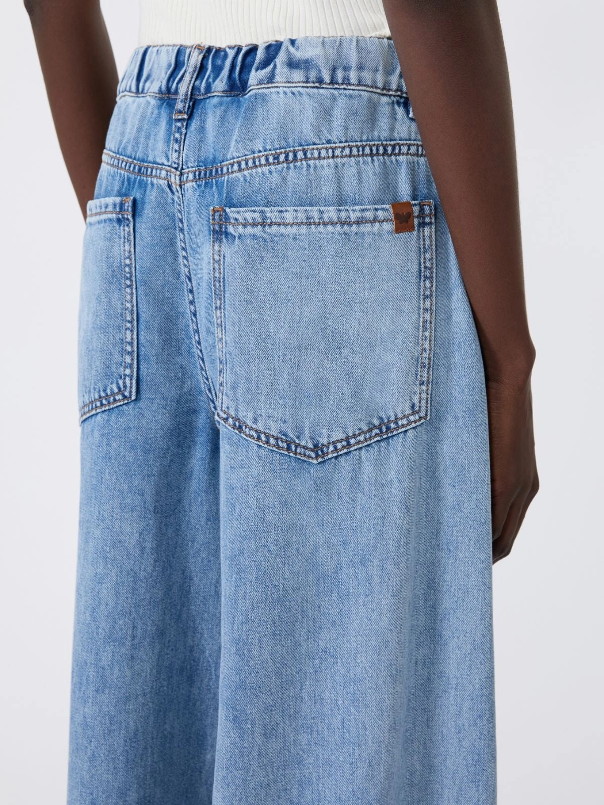 WEEKEND Jeans lungo in denim di cotone - BLUE JEANS<BR/> WKDZATTERA 038 WEEKEND