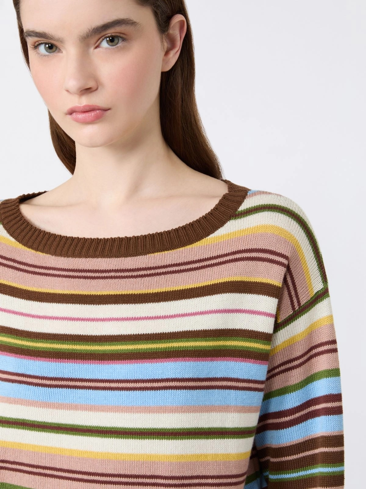 WEEKEND Maglia in filato di puro cotone - MULTICOLOR WKDZINNIA 016 WEEKEND