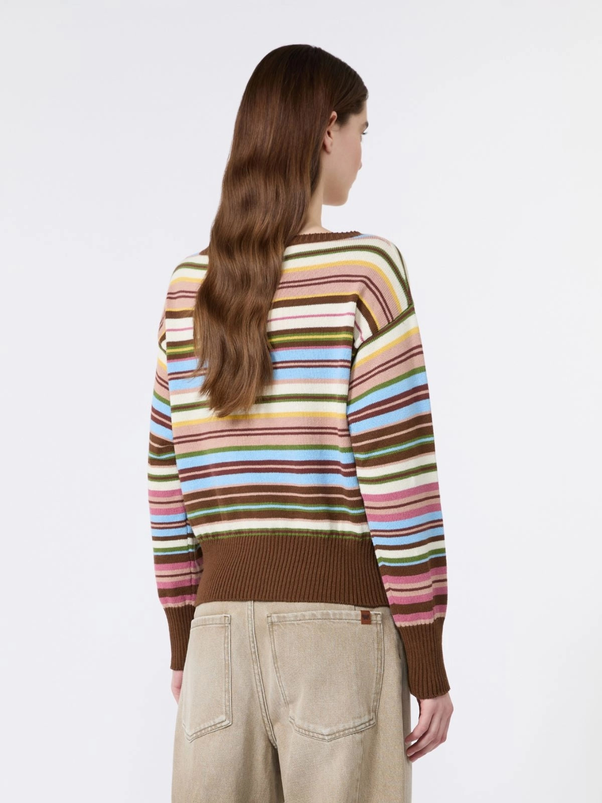 WEEKEND Maglia in filato di puro cotone - MULTICOLOR WKDZINNIA 016 WEEKEND