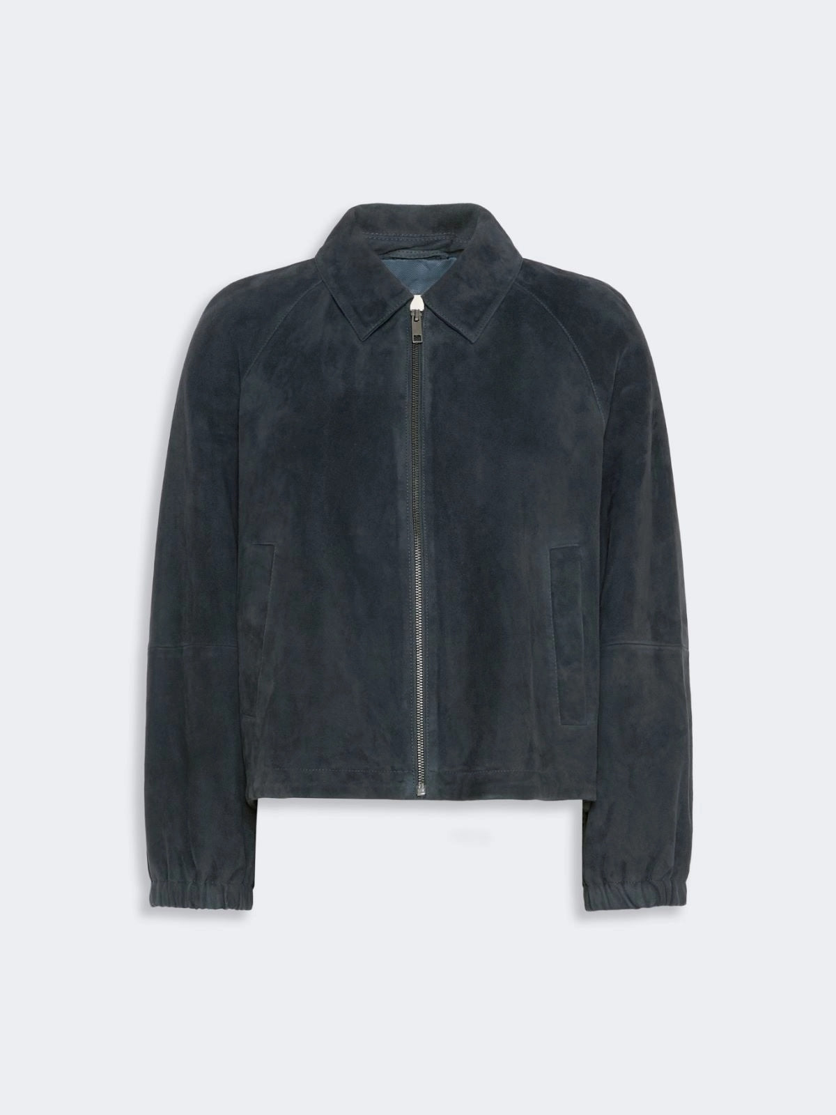 WEEKEND Giacca in suede - BLU<BR/> WKDZUPPA 003 WEEKEND