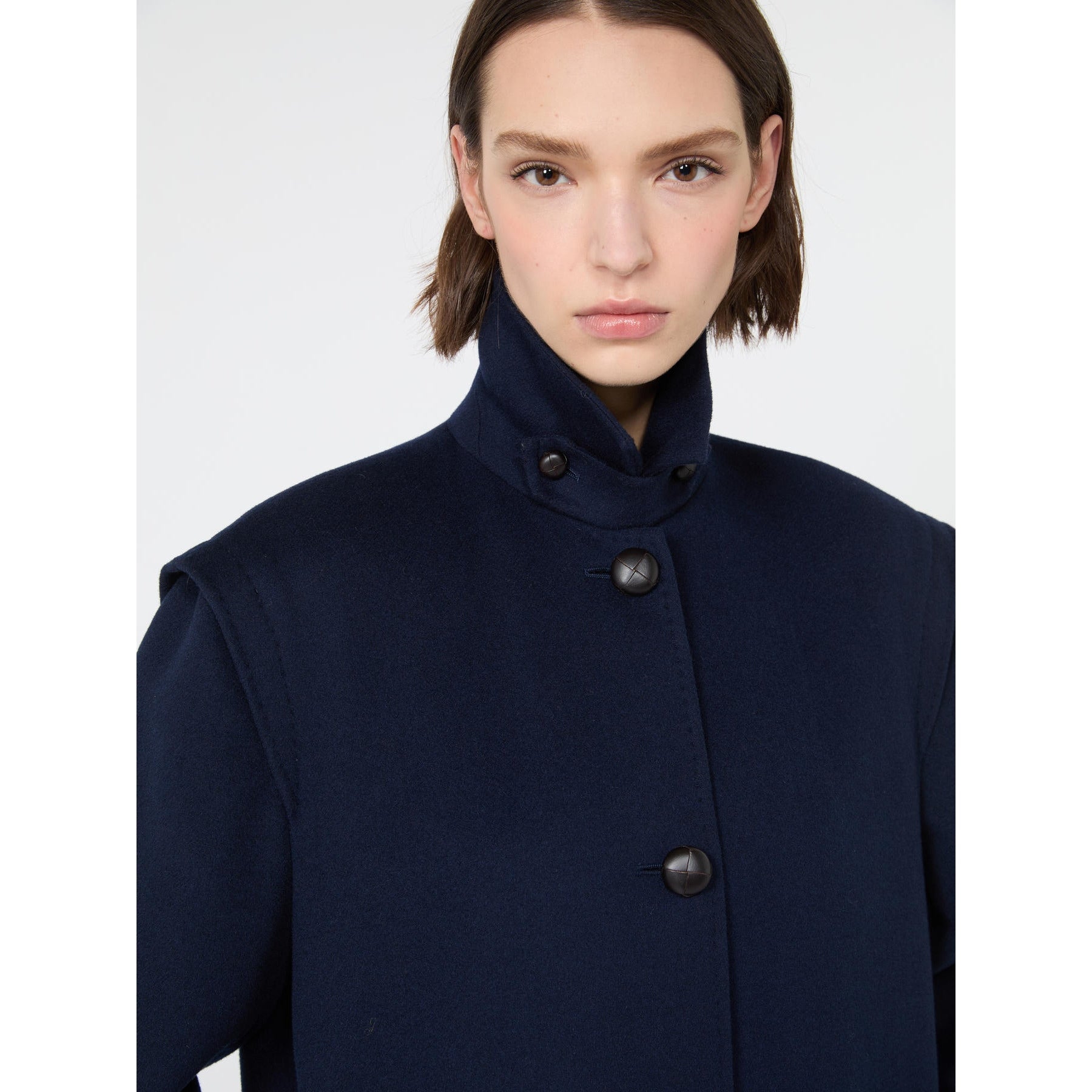 WEEKEND Cappotto lungo in doppio drap di lana WKSGESSATI 012 WEEKEND