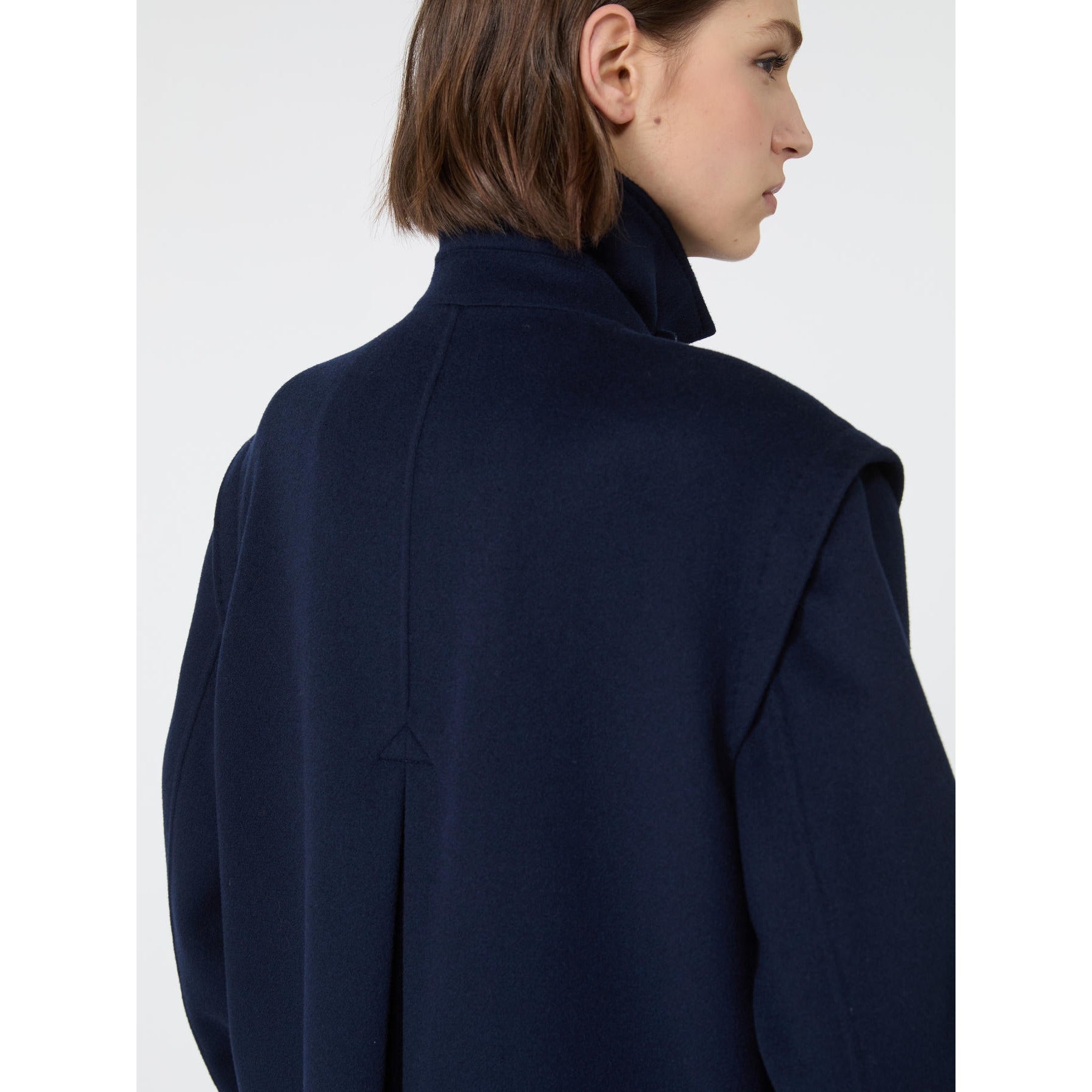 WEEKEND Cappotto lungo in doppio drap di lana WKSGESSATI 012 WEEKEND