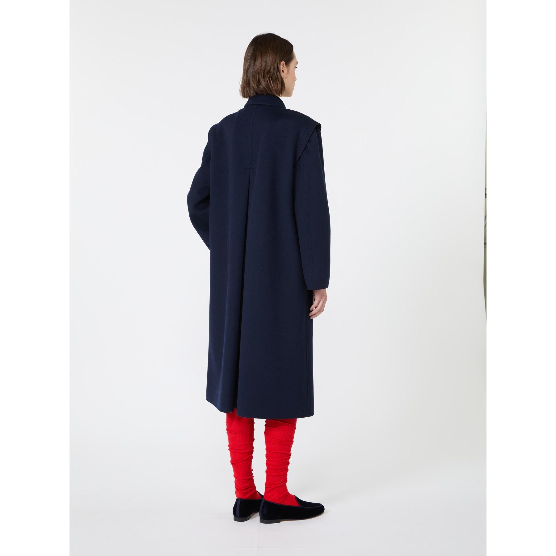 WEEKEND Cappotto lungo in doppio drap di lana WKSGESSATI 012 WEEKEND