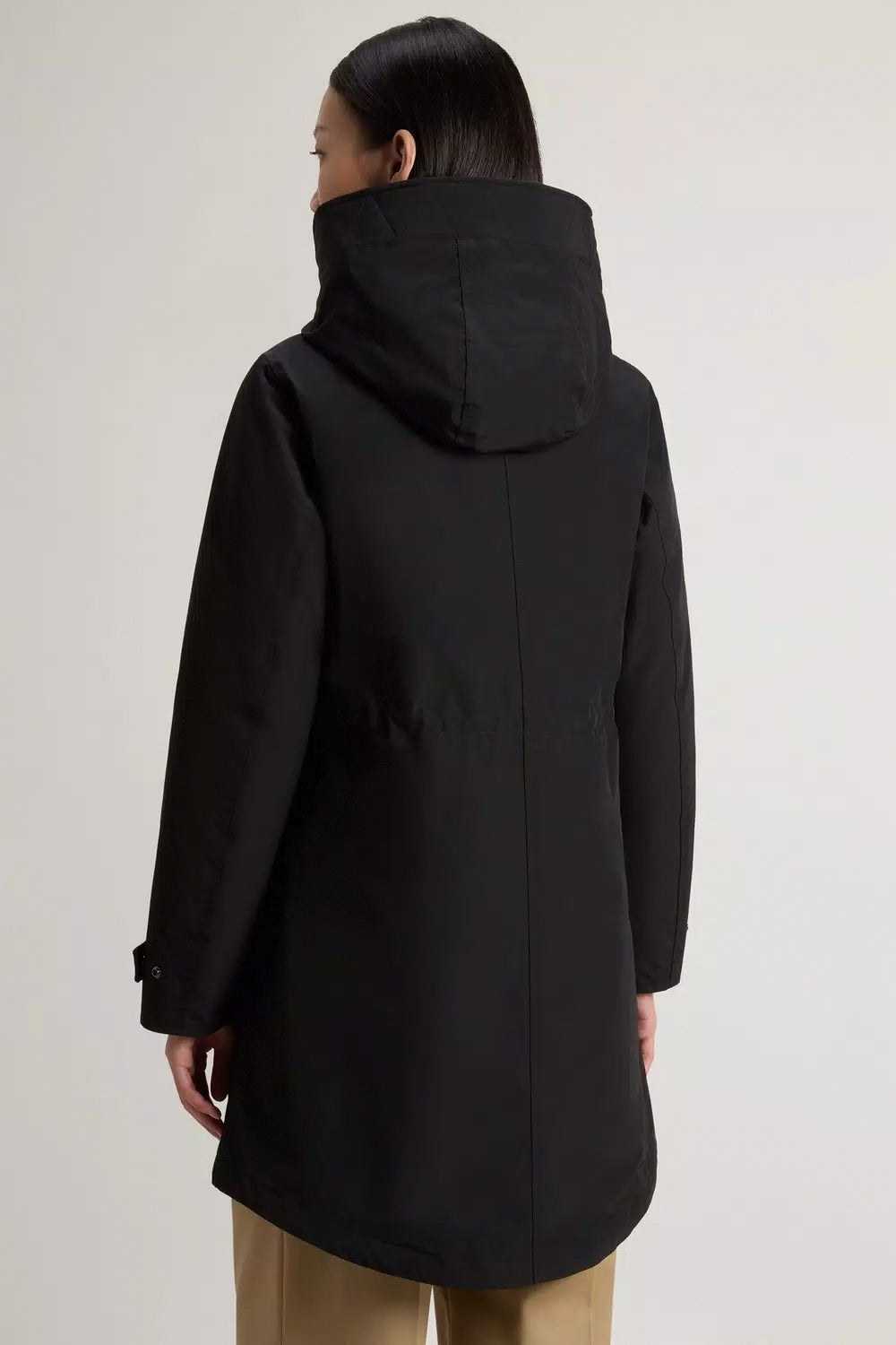 WOOLRICH Parka 3 in 1 in Ramar Cloth CFWWOU1105FBUT0001 BLK WOOLRICH