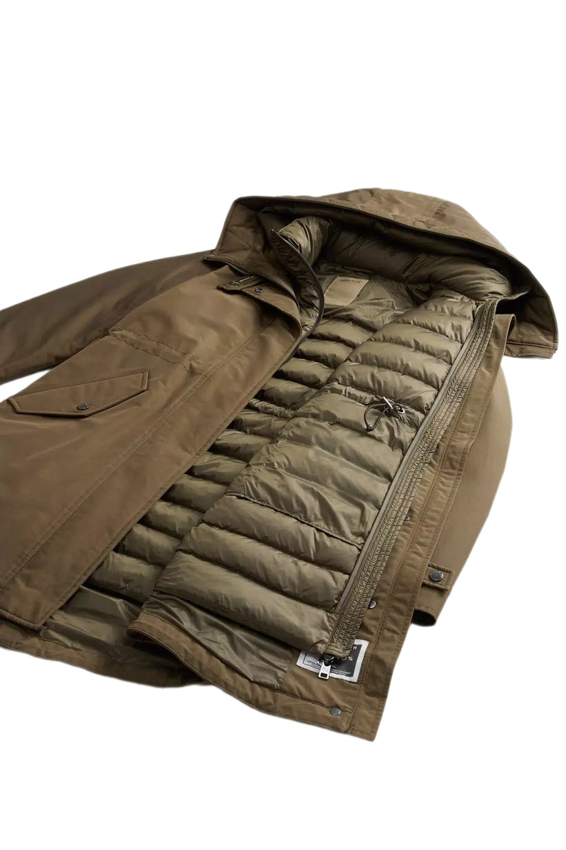 WOOLRICH AUTHENTIC 3 IN 1 PARKA CFWWOU1105FRUT0001<BR/> CFWWOU1105FBUT0001 DAG WOOLRICH