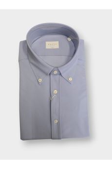 Camicia Collo Button Down celeste micro ACT50711460 060 XACUS