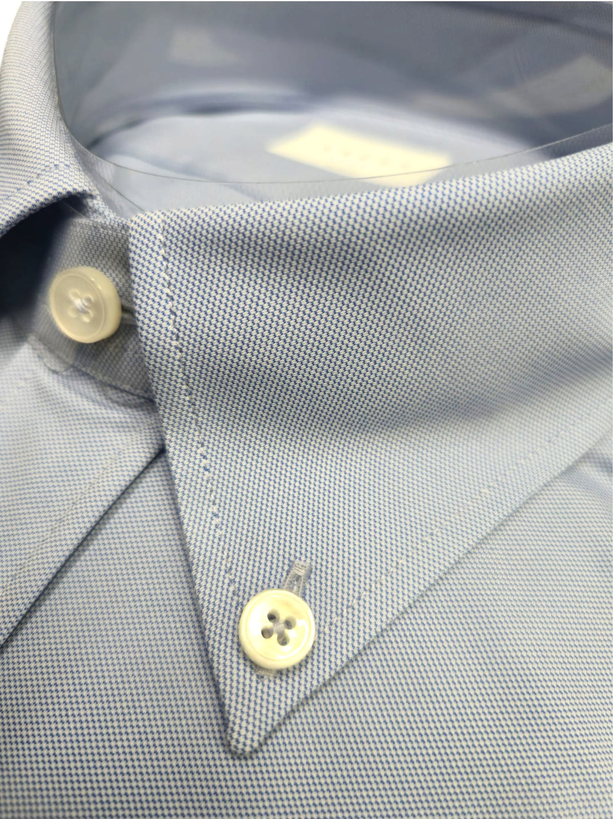 Camicia Collo Button Down celeste micro ACT50711460 060 XACUS