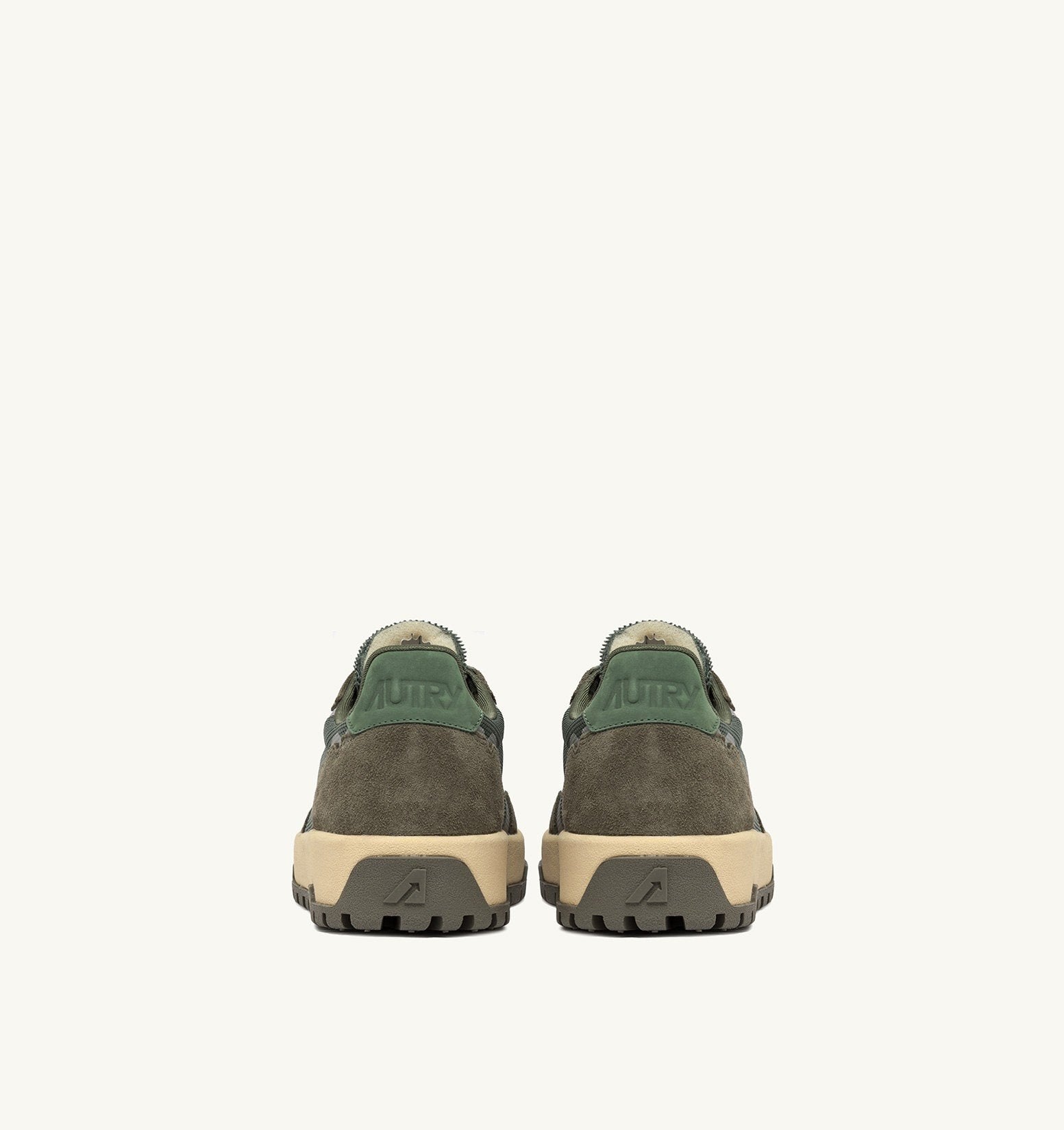 SNEAKERS WILDPACE LOW IN MESH E SUEDE COLORE SCHIO E MILITARY<BR/> LDLM AK02 AUTRY ACTION SHOES