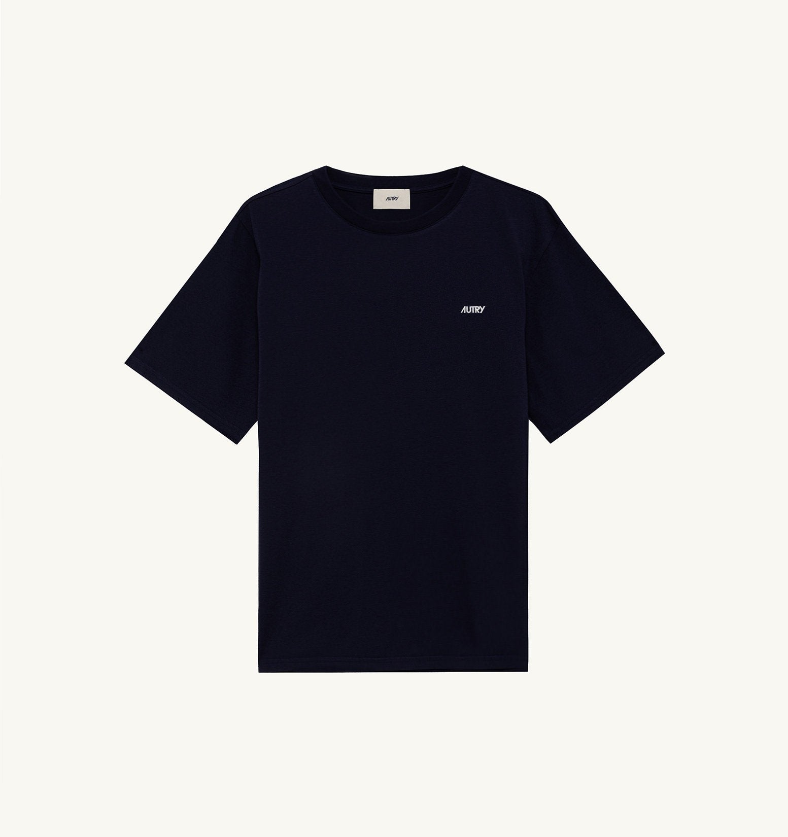 T-SHIRT DONNA CON LOGO RICAMATO<BR/> TSPW A7CB AUTRY ACTION SHOES