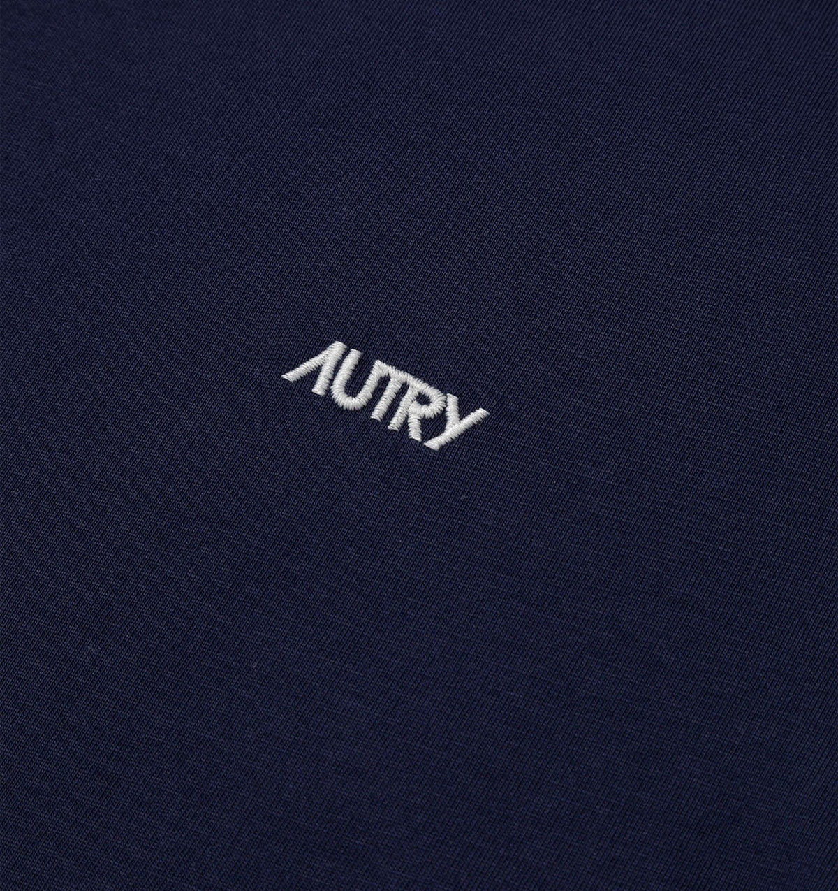 T-SHIRT DONNA CON LOGO RICAMATO<BR/> TSPW A7CB AUTRY ACTION SHOES