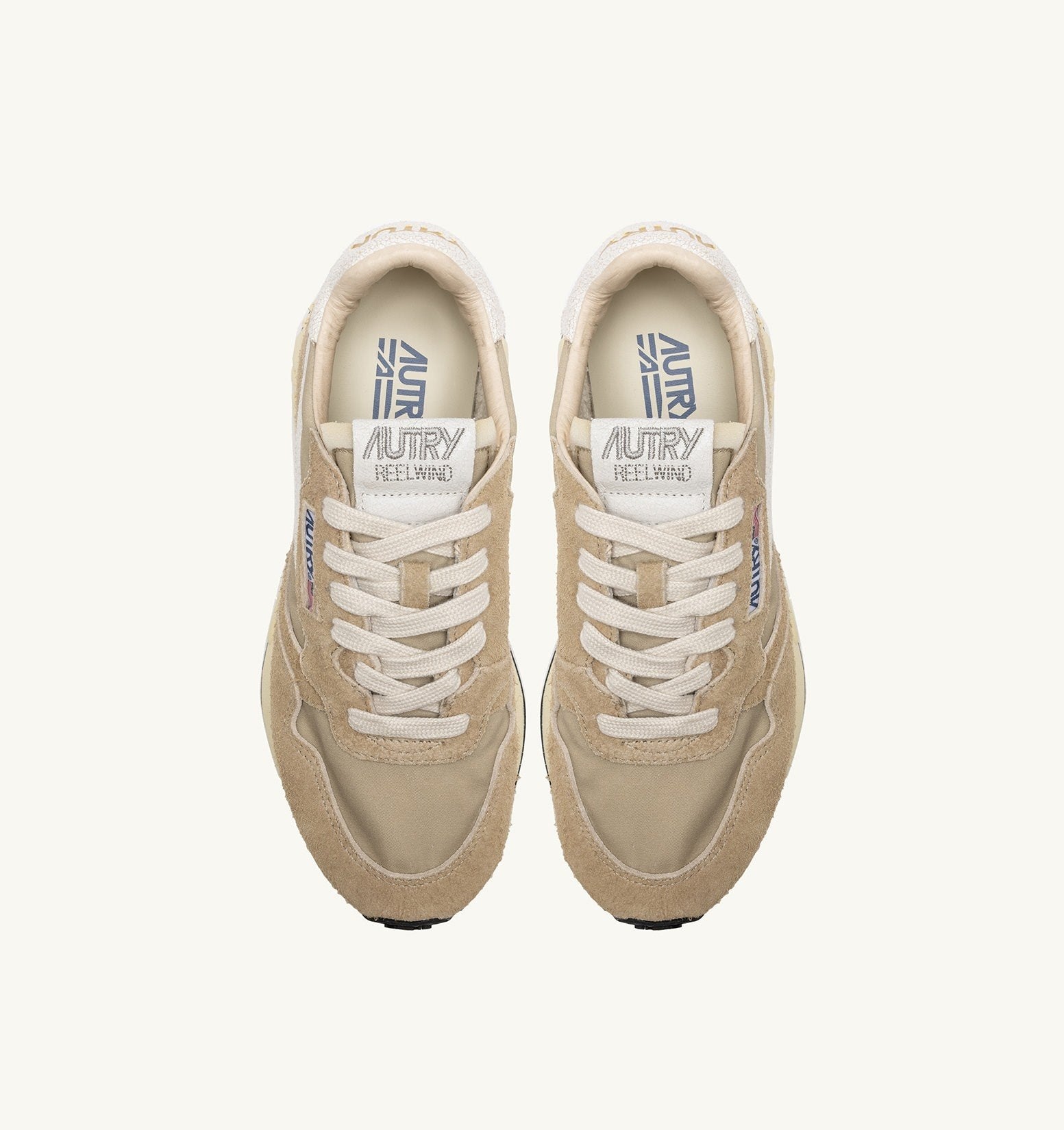 SNEAKERS REELWIND LOW IN NYLON E SUEDE COLORE FILLER WWLM NC14 AUTRY ACTION SHOES