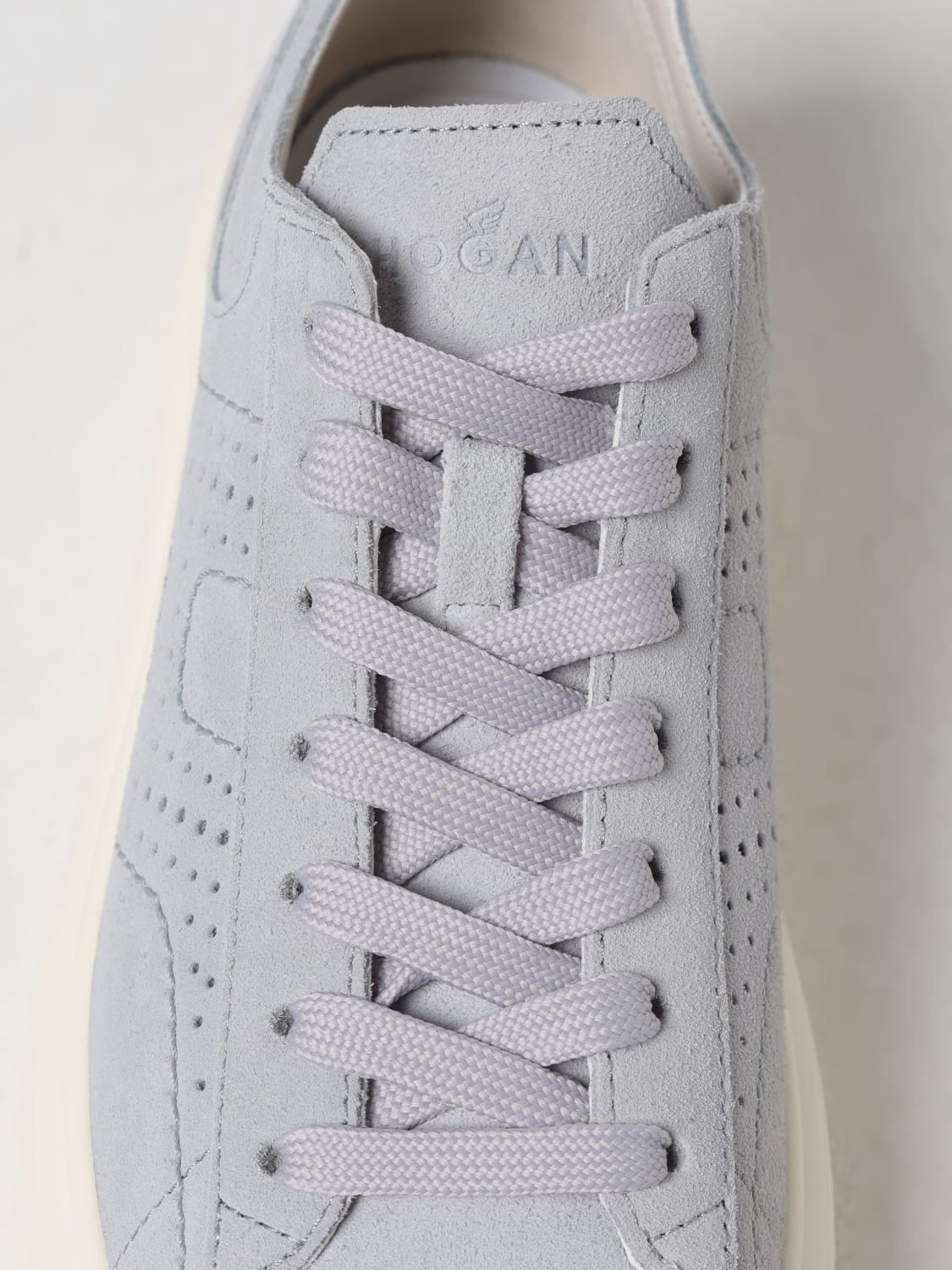 Sneakers H Stripe Hogan in camoscio HXW6450FJ50I9S U006 HOGAN