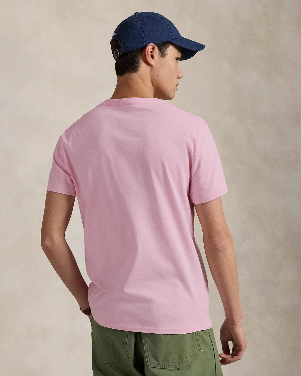 Maglietta in jersey di cotone<BR/> 710671438 417 RALPH LAUREN